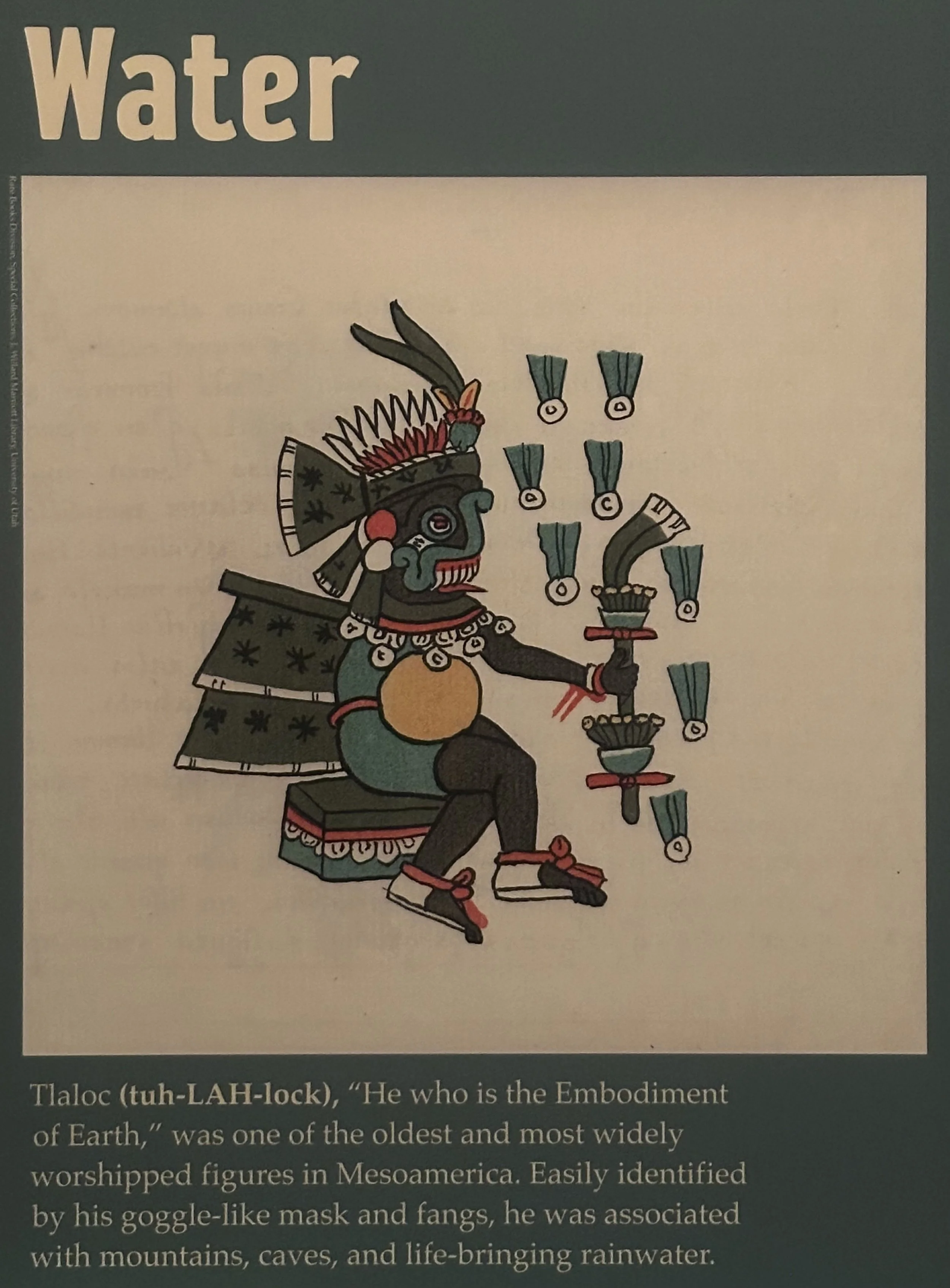 Aztec Water God Tlaloc