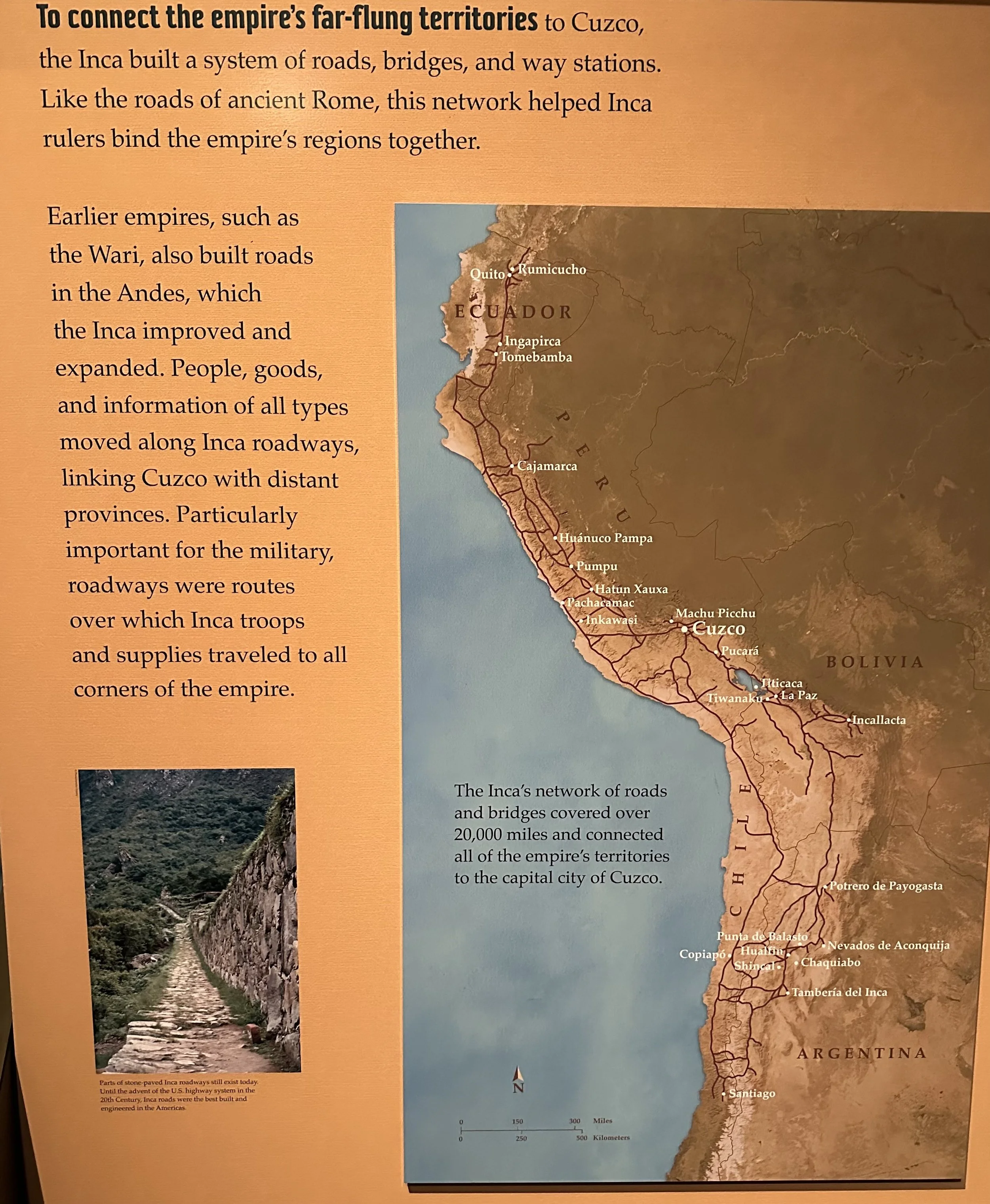 Incan City Connections