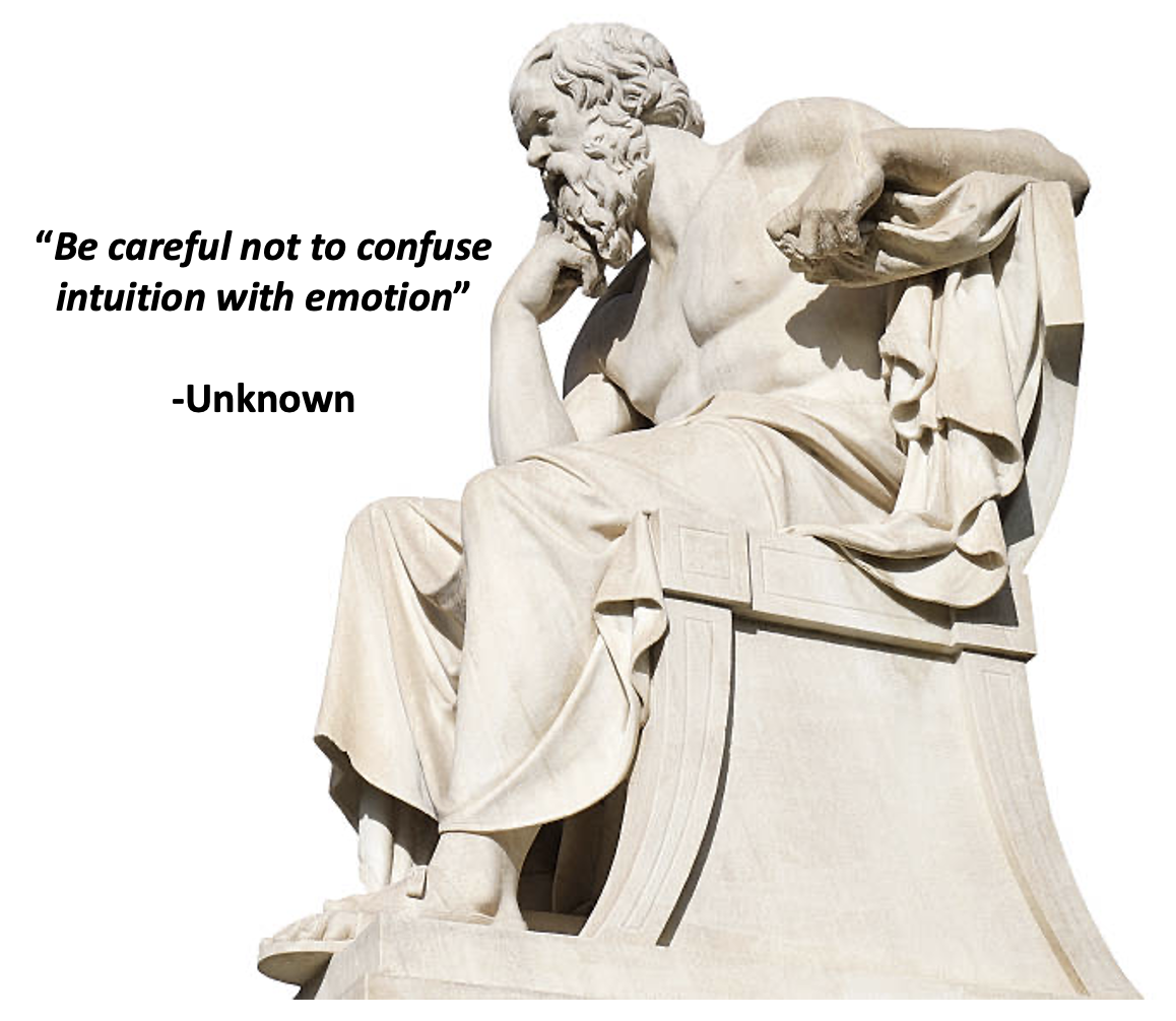 Be careful not to confuse intuition with emotion.png