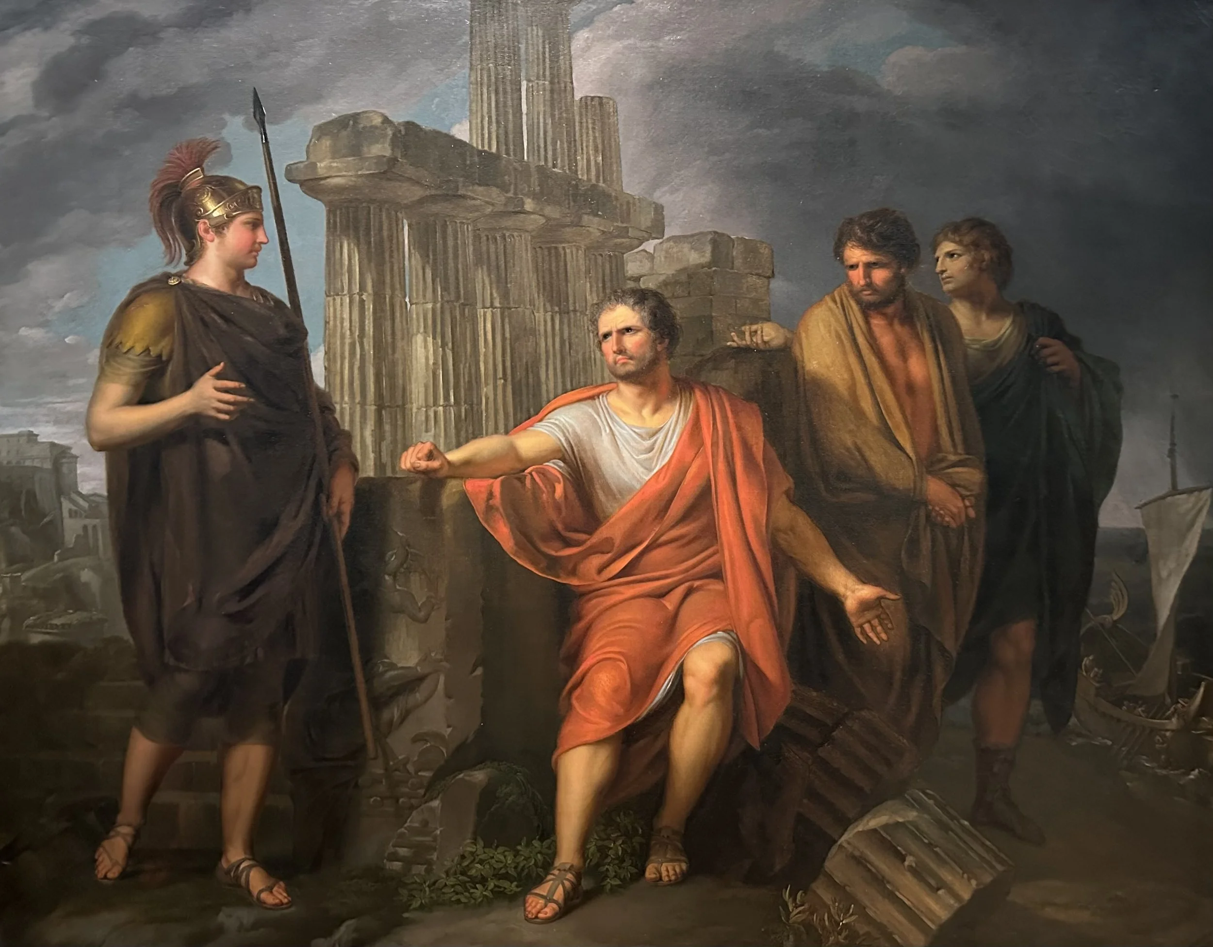 1794 Painting Marius at the Ruins of Carthage by Pierre-Joseph François