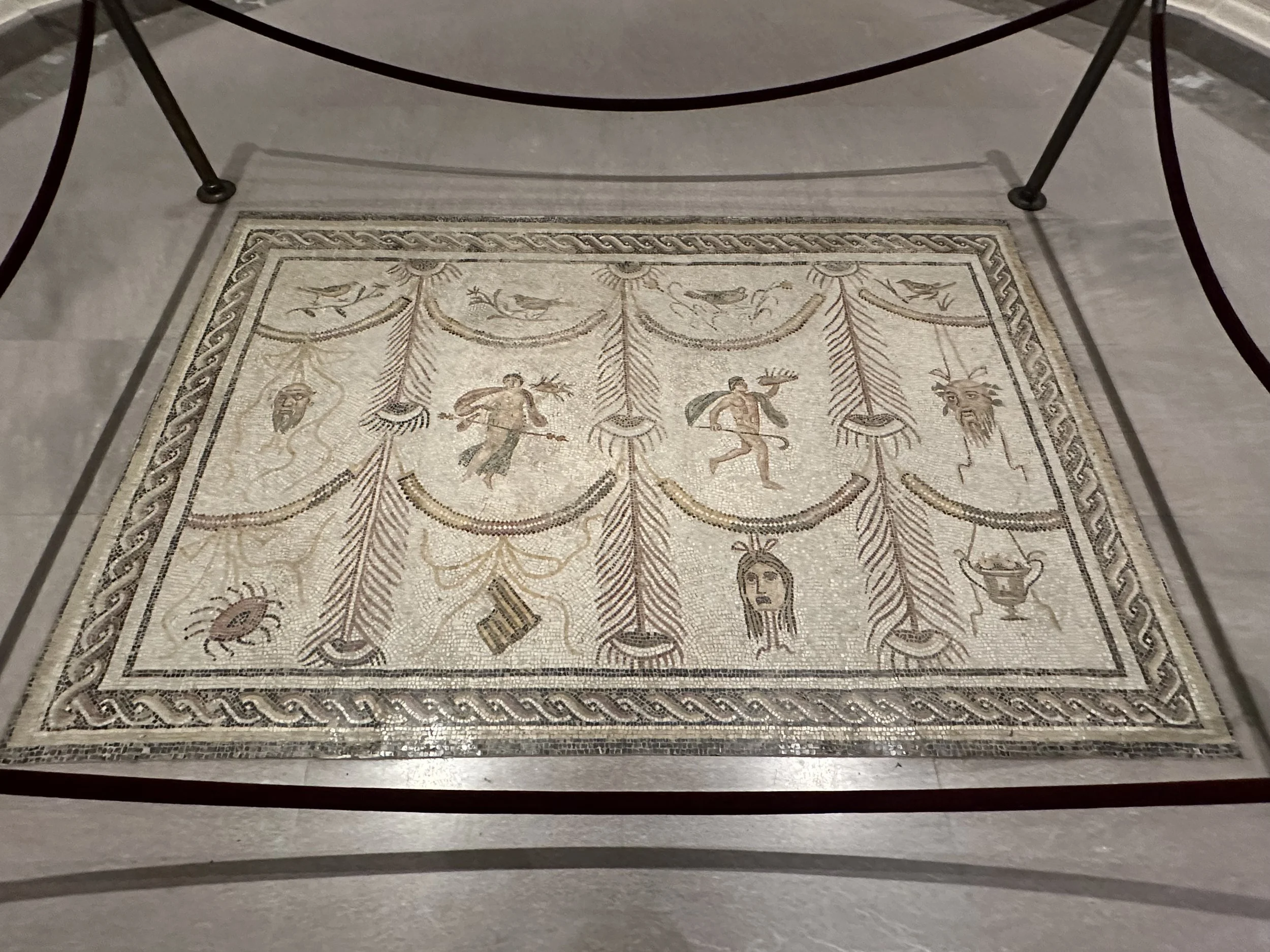 3c Roman Floor Mosaic from Tunisia