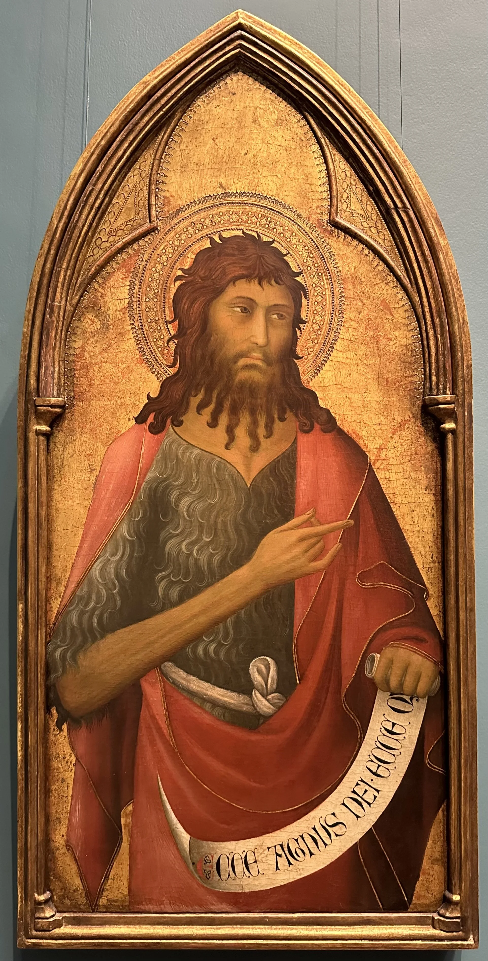 1325 Saint John the Baptist by Lippo Memmi