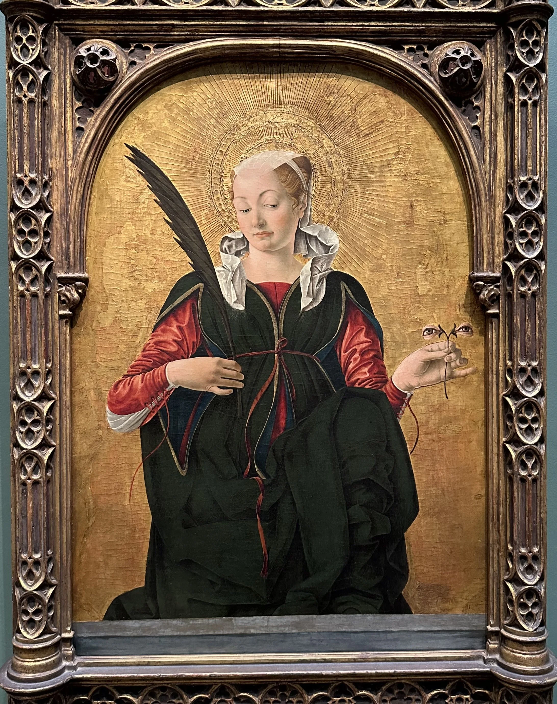 1474 Saint Lucy by Francesco del Cossa