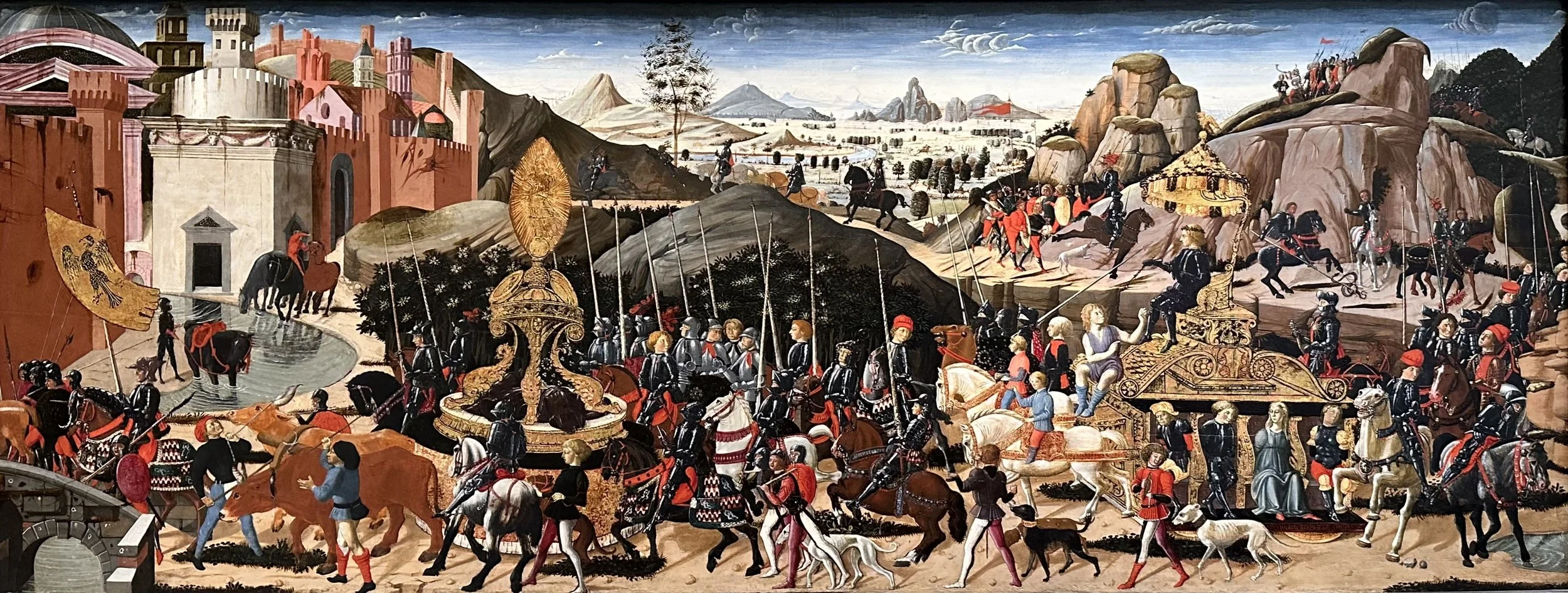 1475 The Triumph of Camillus by Biagio dAntonio