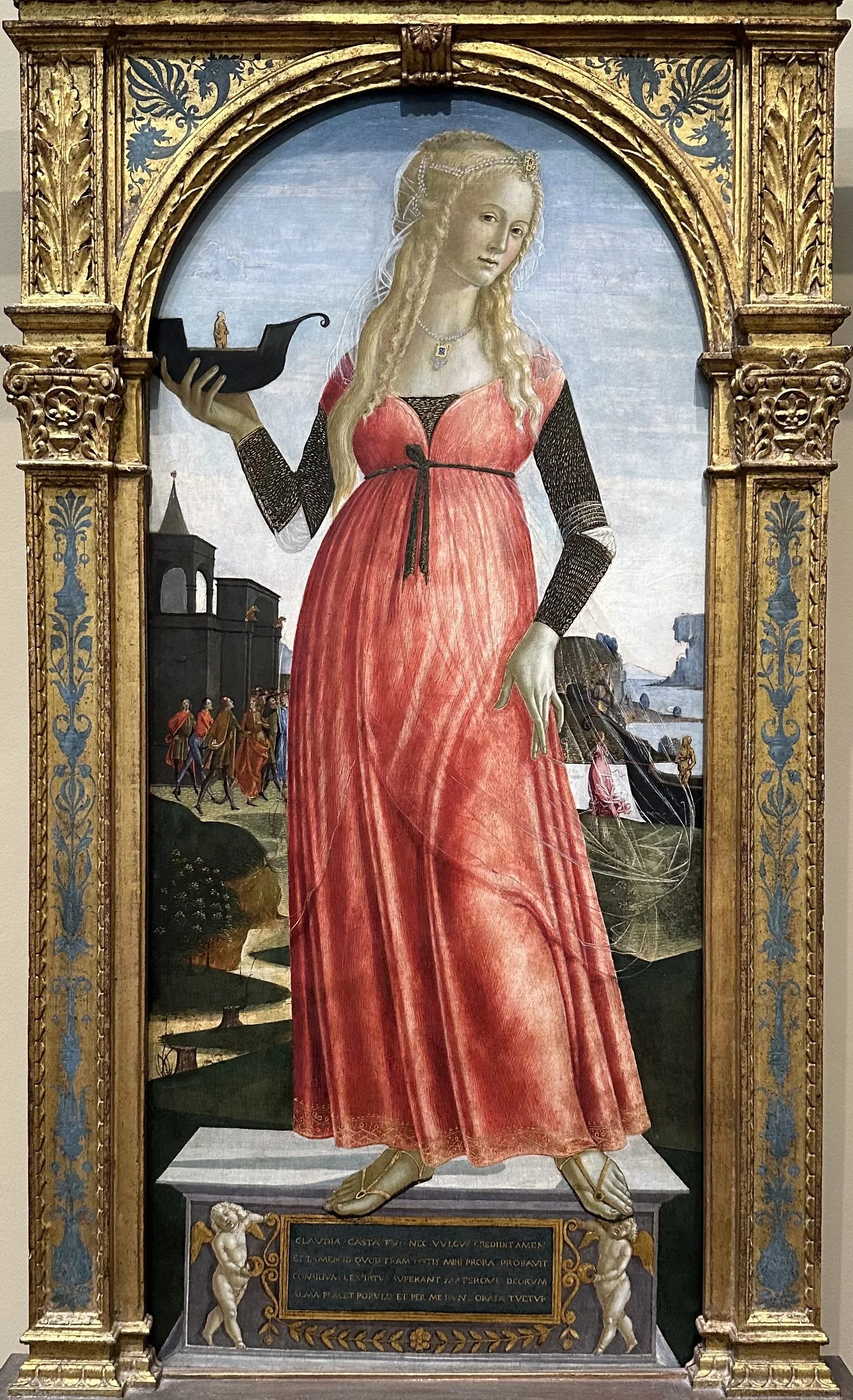 1495 Claudia Quinta by Neroccio de Landi