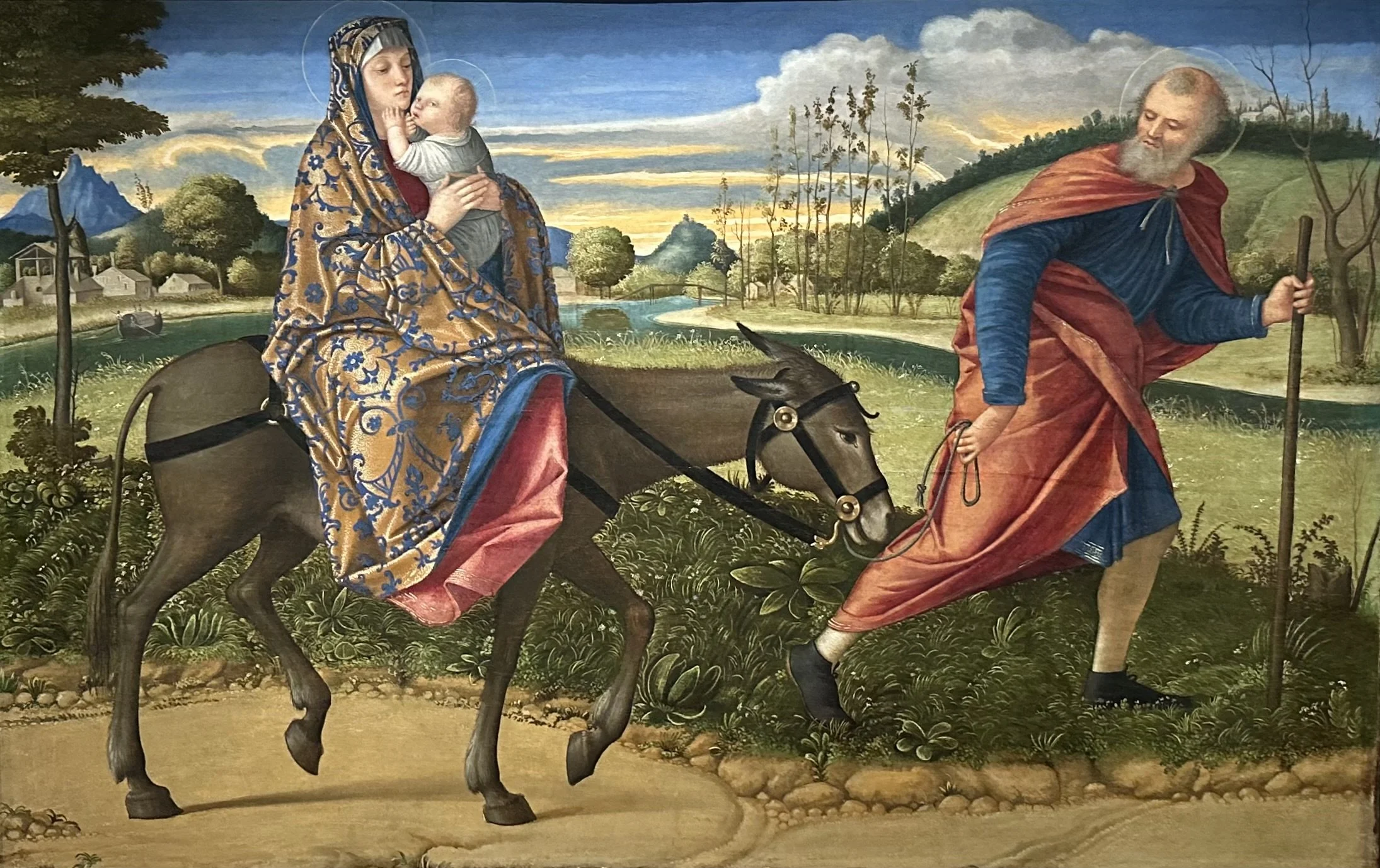 1518 The Flight into Egypt by Vittore Carpaccio
