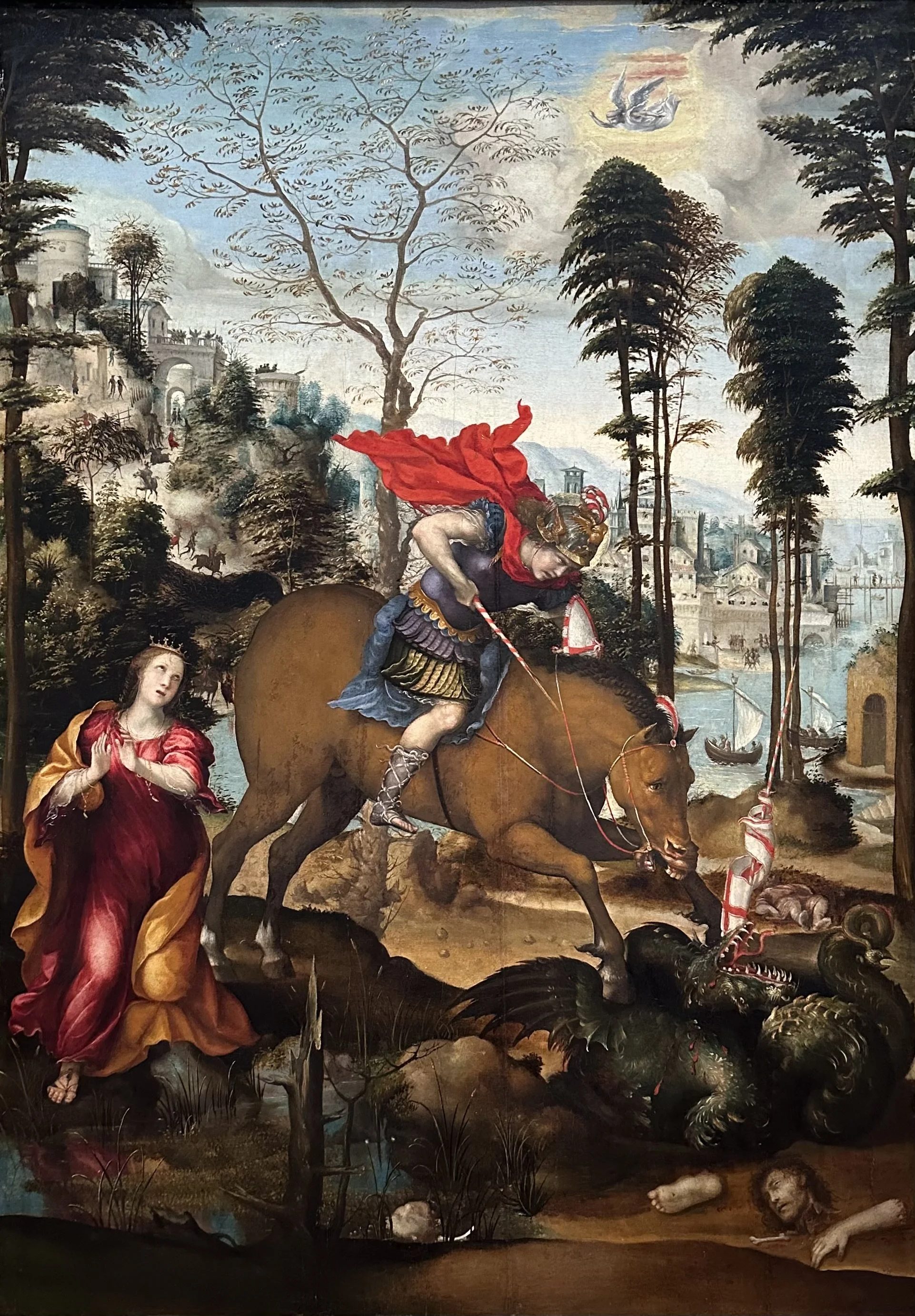 1518 Saint George and the Dragon by Sodoma