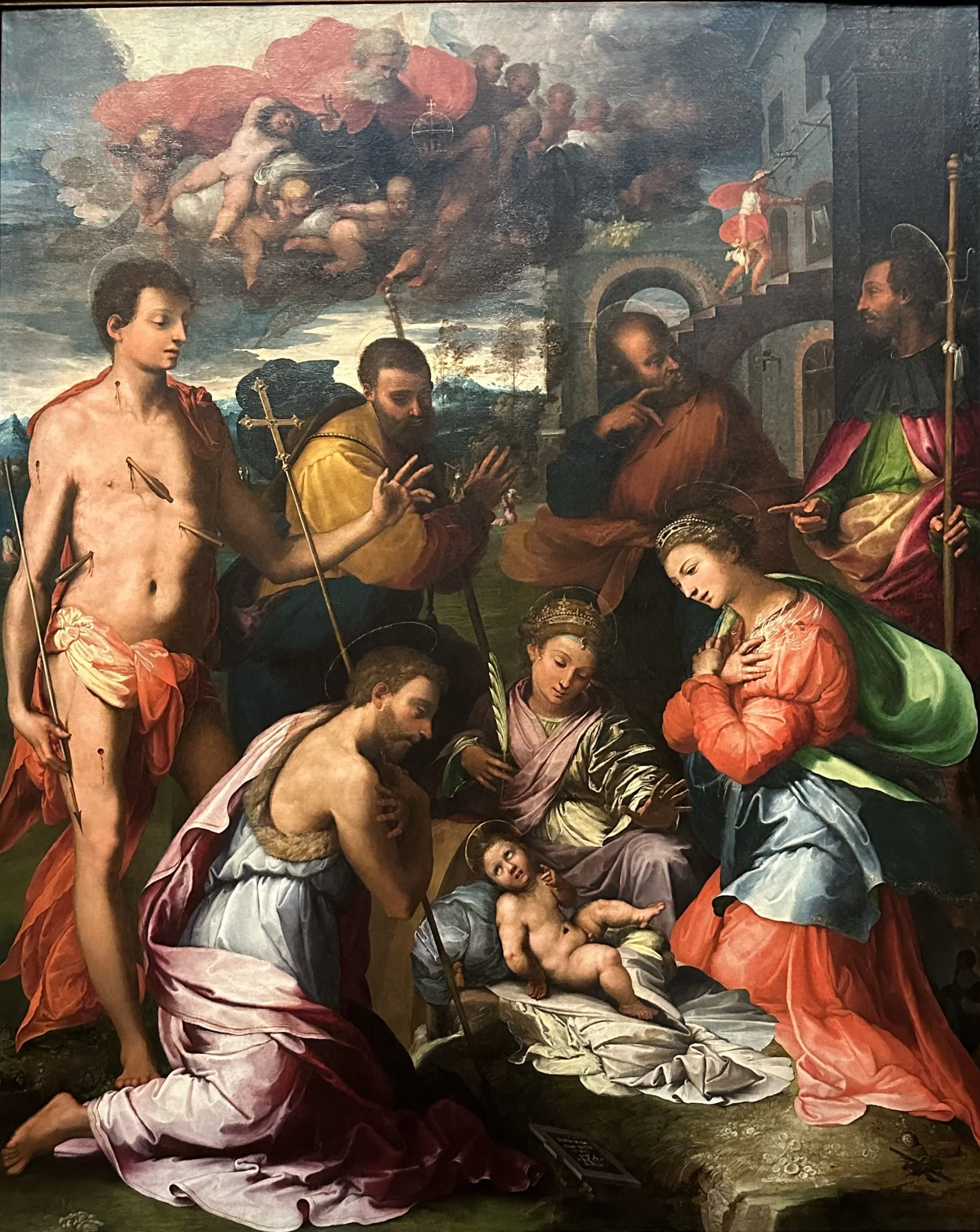 1534 The Nativity by Perino del Vaga
