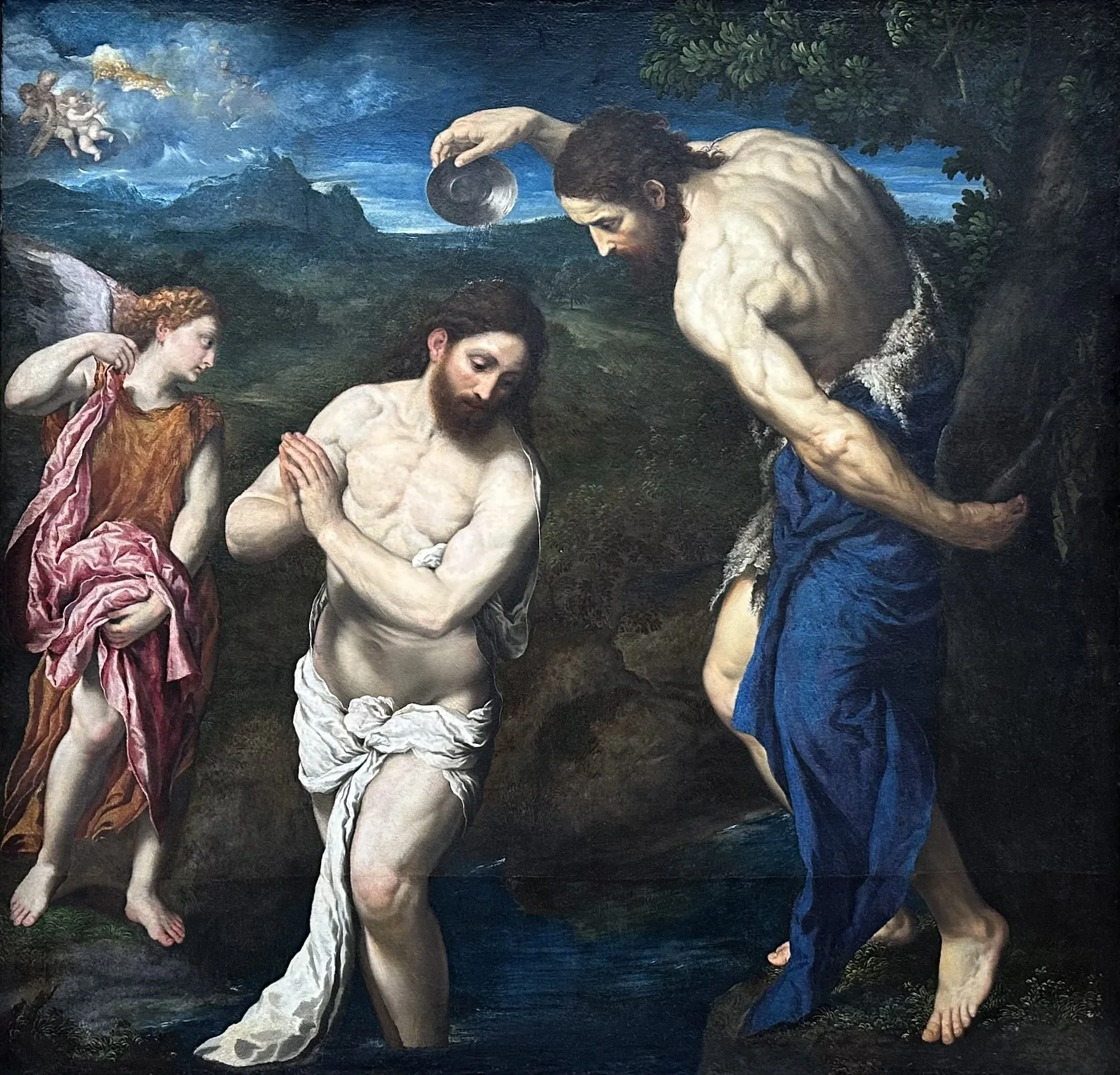 1540 The Baptism of Christ by Paris Bordone