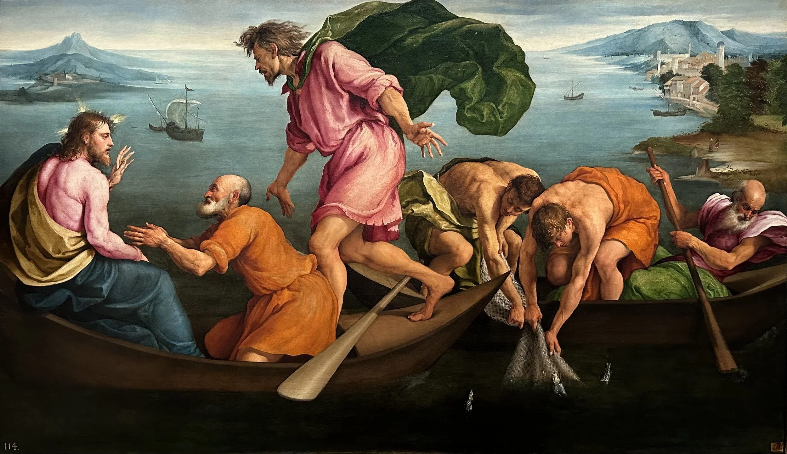 1545 The Miraculous Draught of Fishes by Jacopo Bassano
