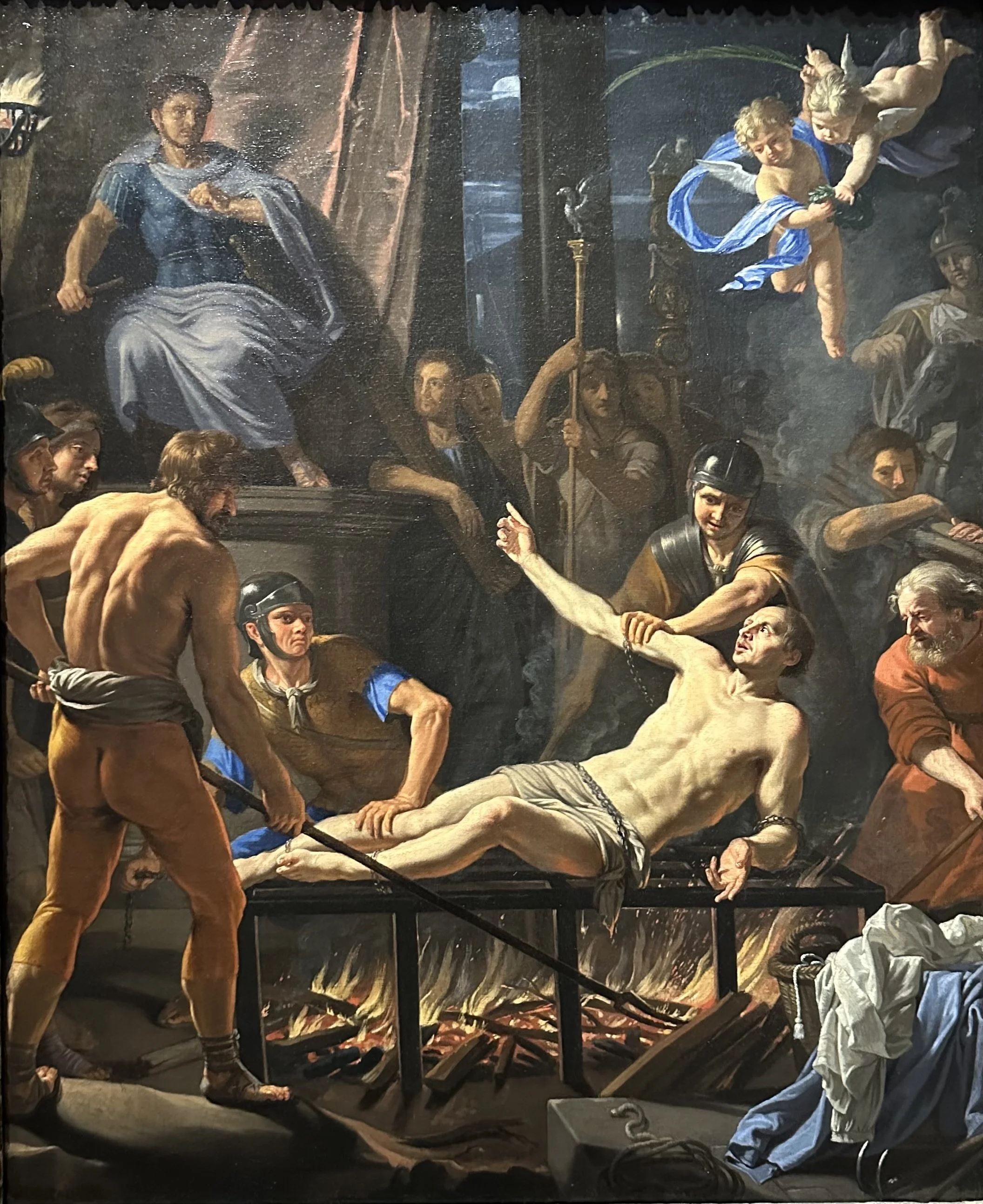 1660 The Martyrdom of Saint Lawrence by Jean-Baptiste de Champaigne