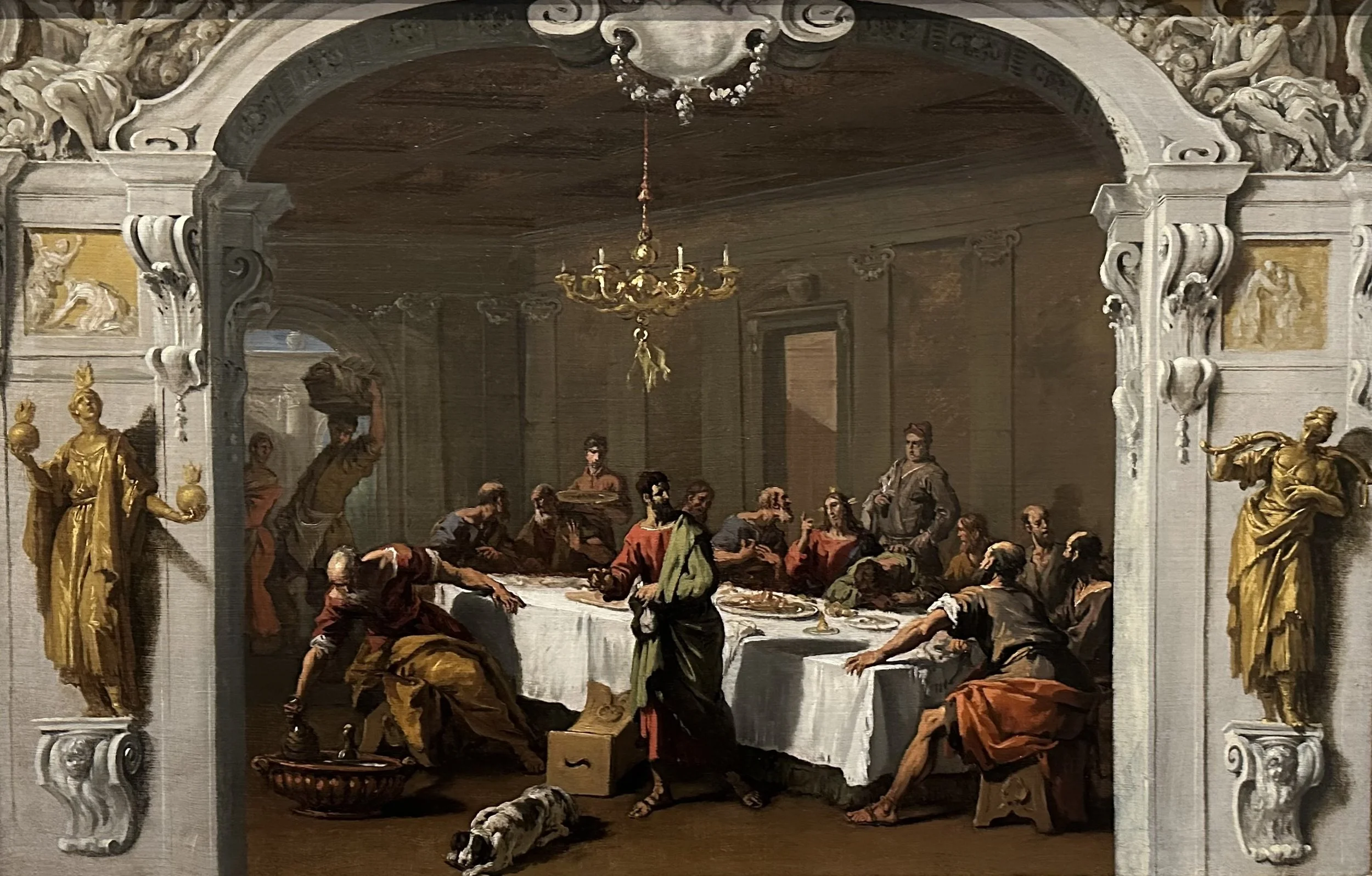 1713 The Last Supper by Sebastiano Ricci