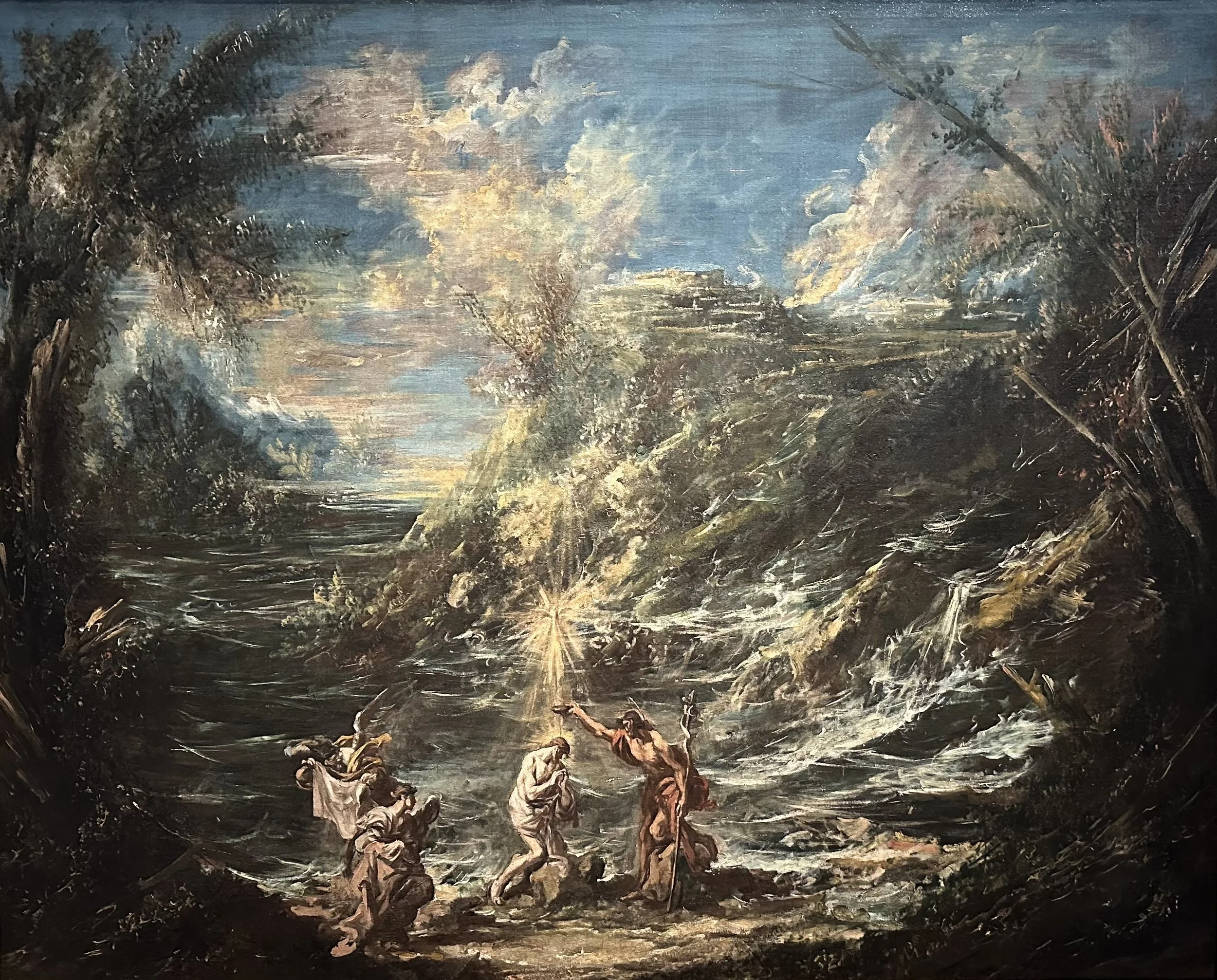 1740 The Baptism of Christ by Alessandro Magnasco