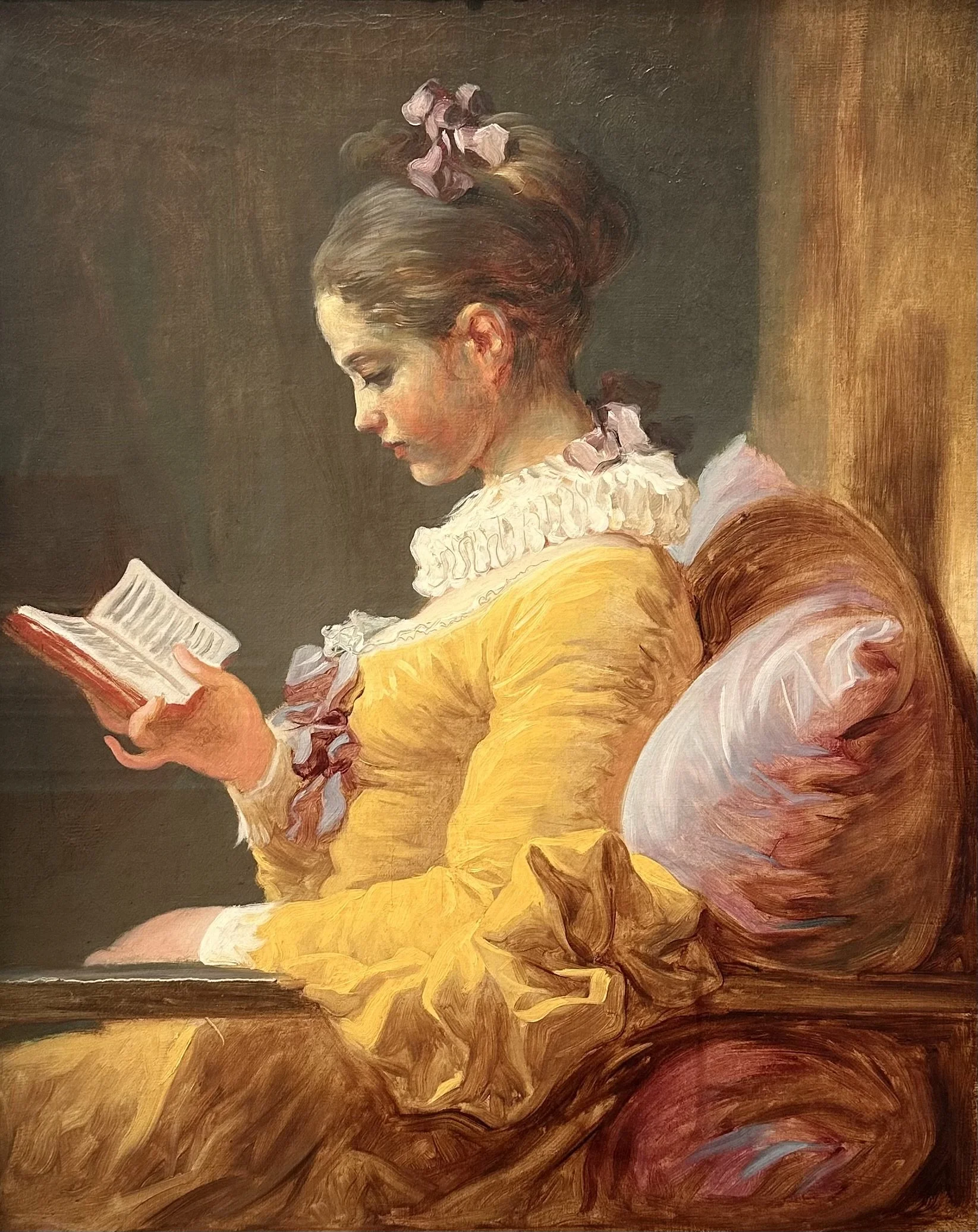 1769 Young Girl Reading by Jean Honore Fragonard