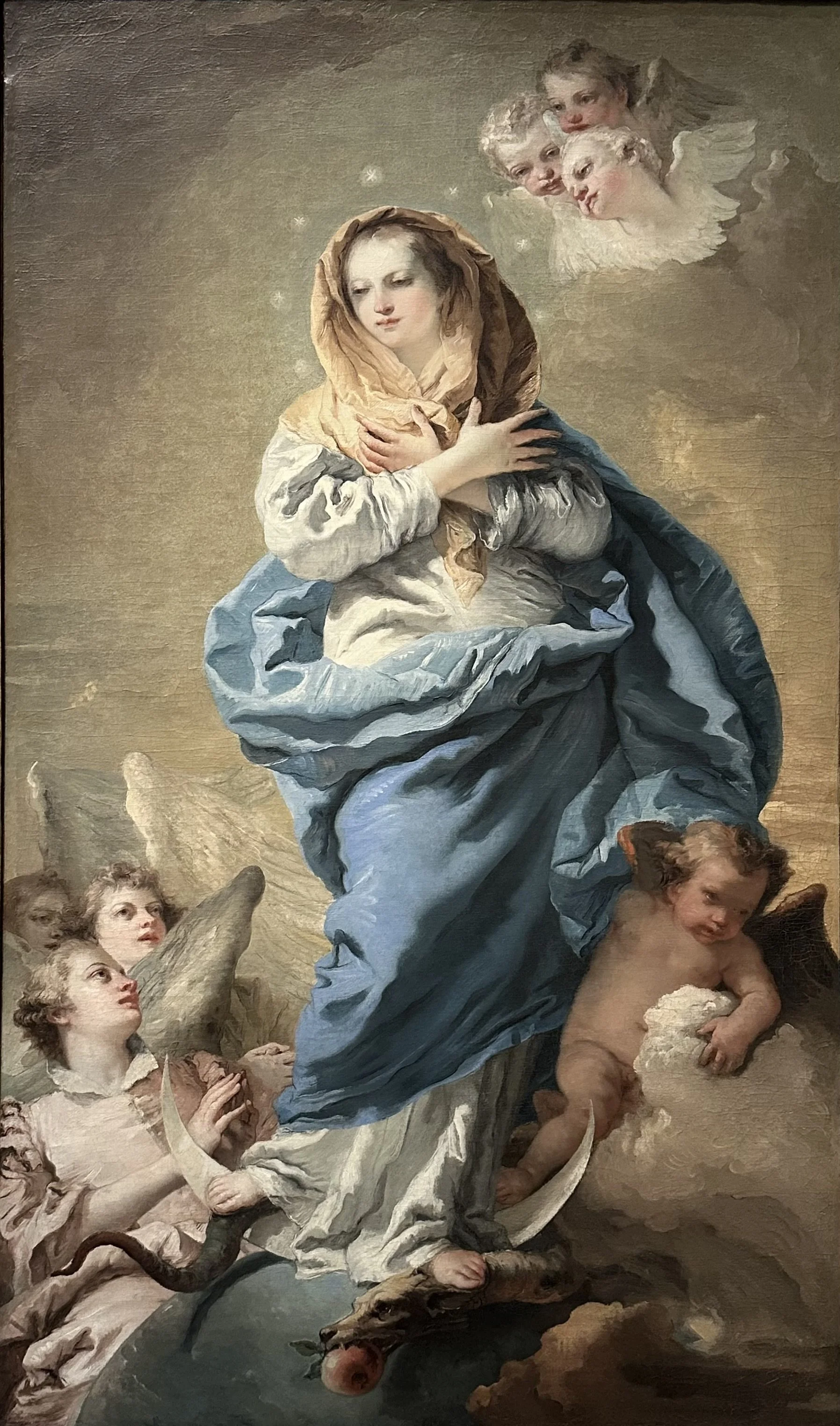 1775 The Immaculate Conception by Giovanni Domenico Tiepolo