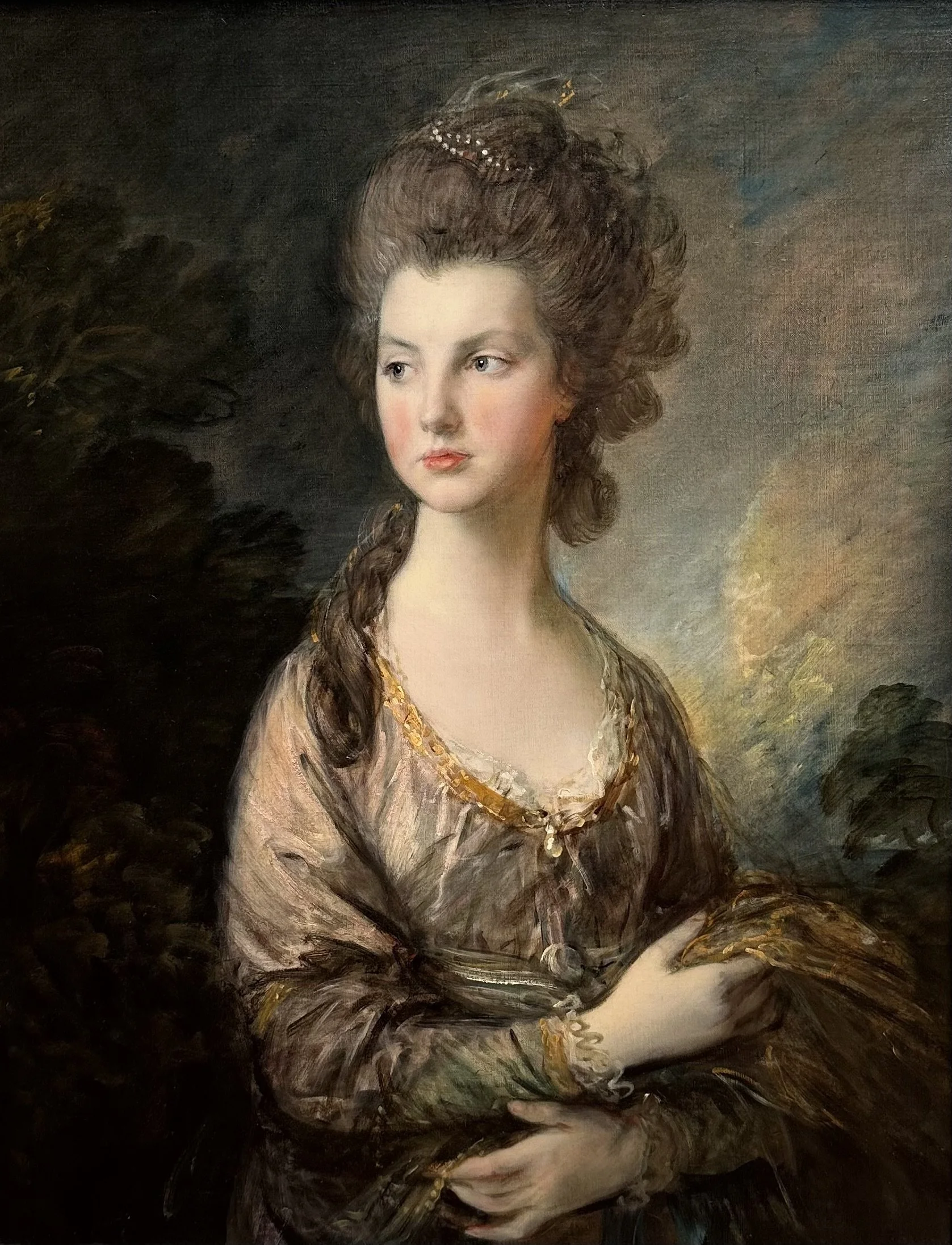 1777 The Hon. Mrs. Thomas Graham by Thomas Gainsborough