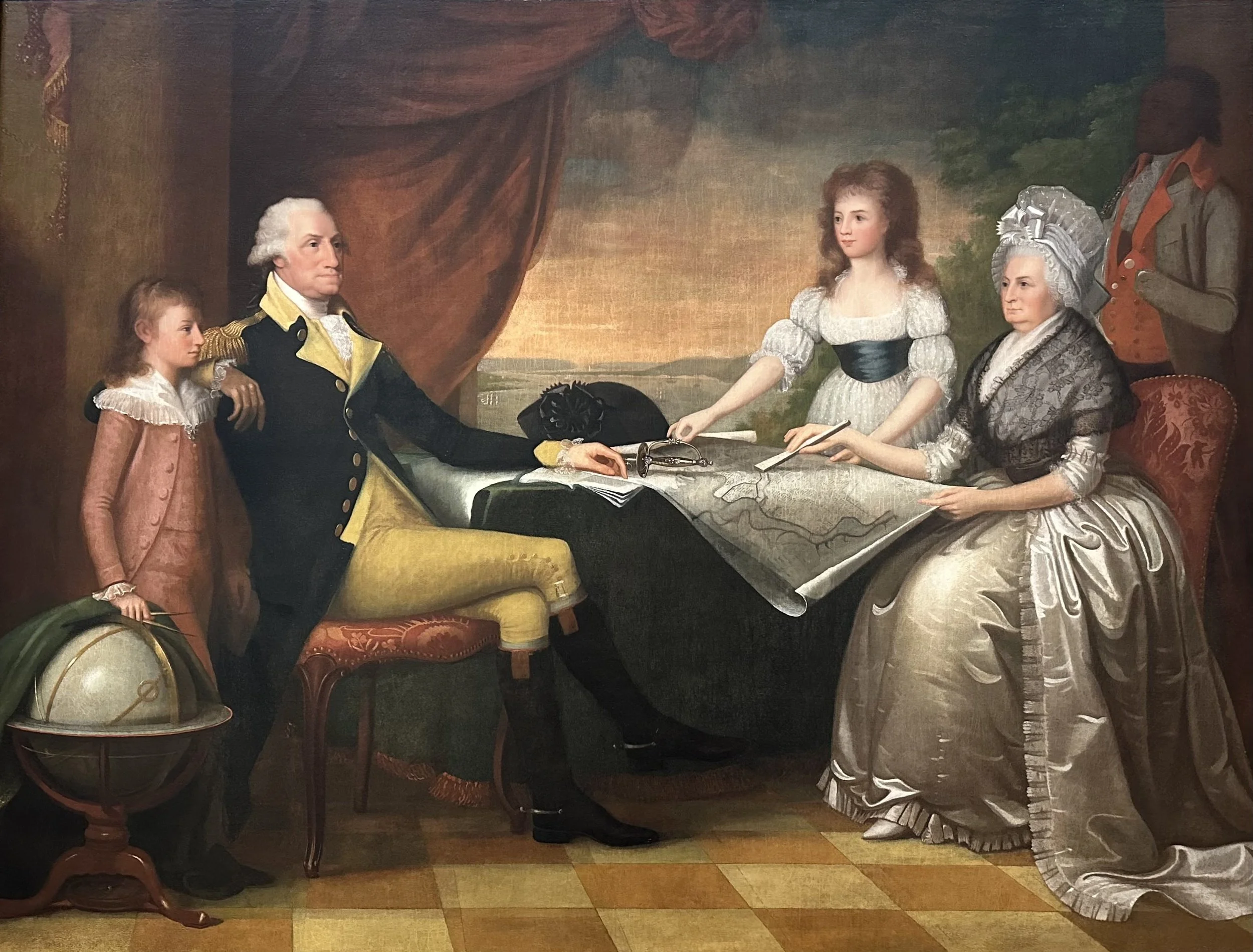 1796 The Washington Family by Edward Savage