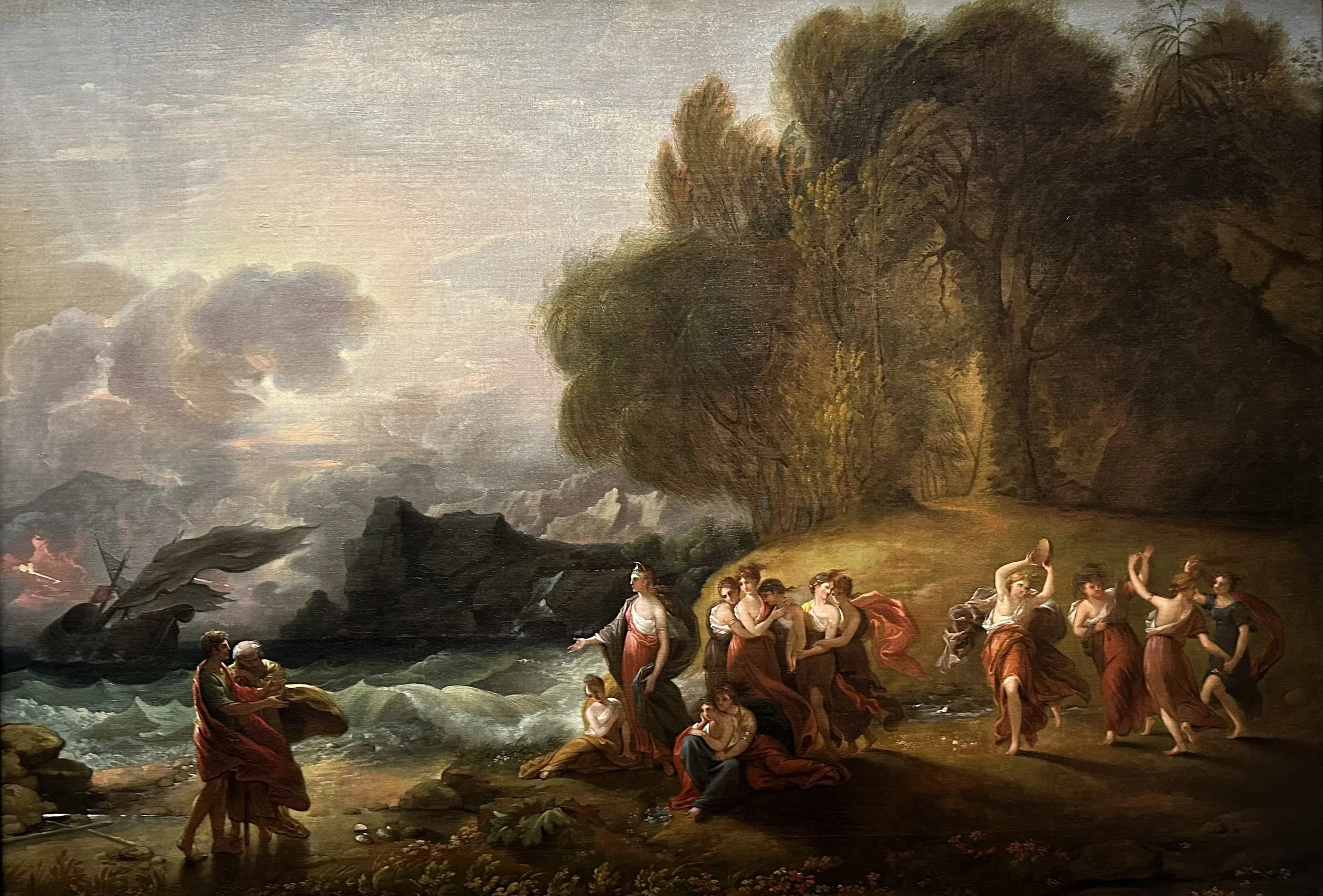 1809 Telemachus and Calypso by Benjamin West