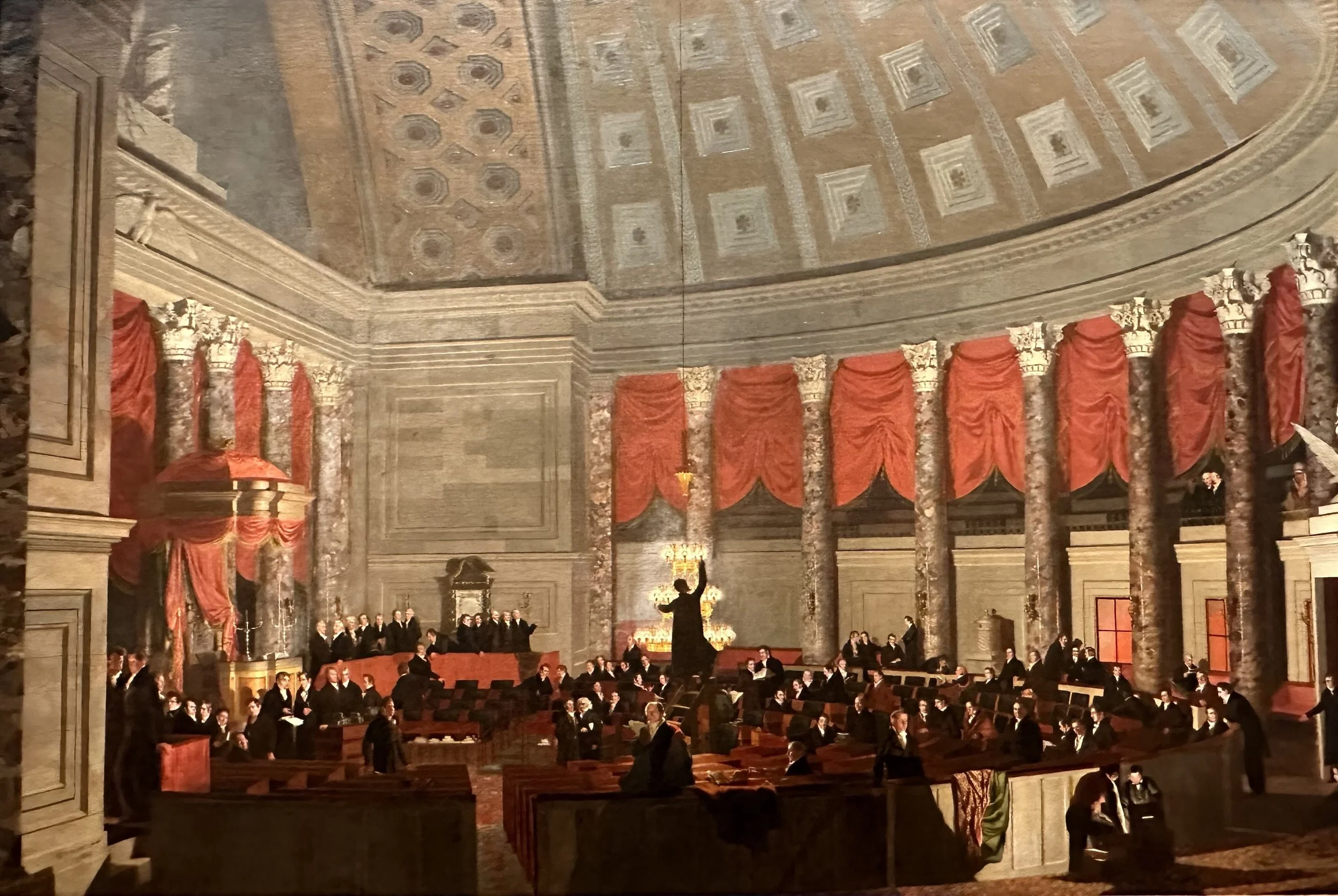 1822 The House of Representatives by Samuel Morse