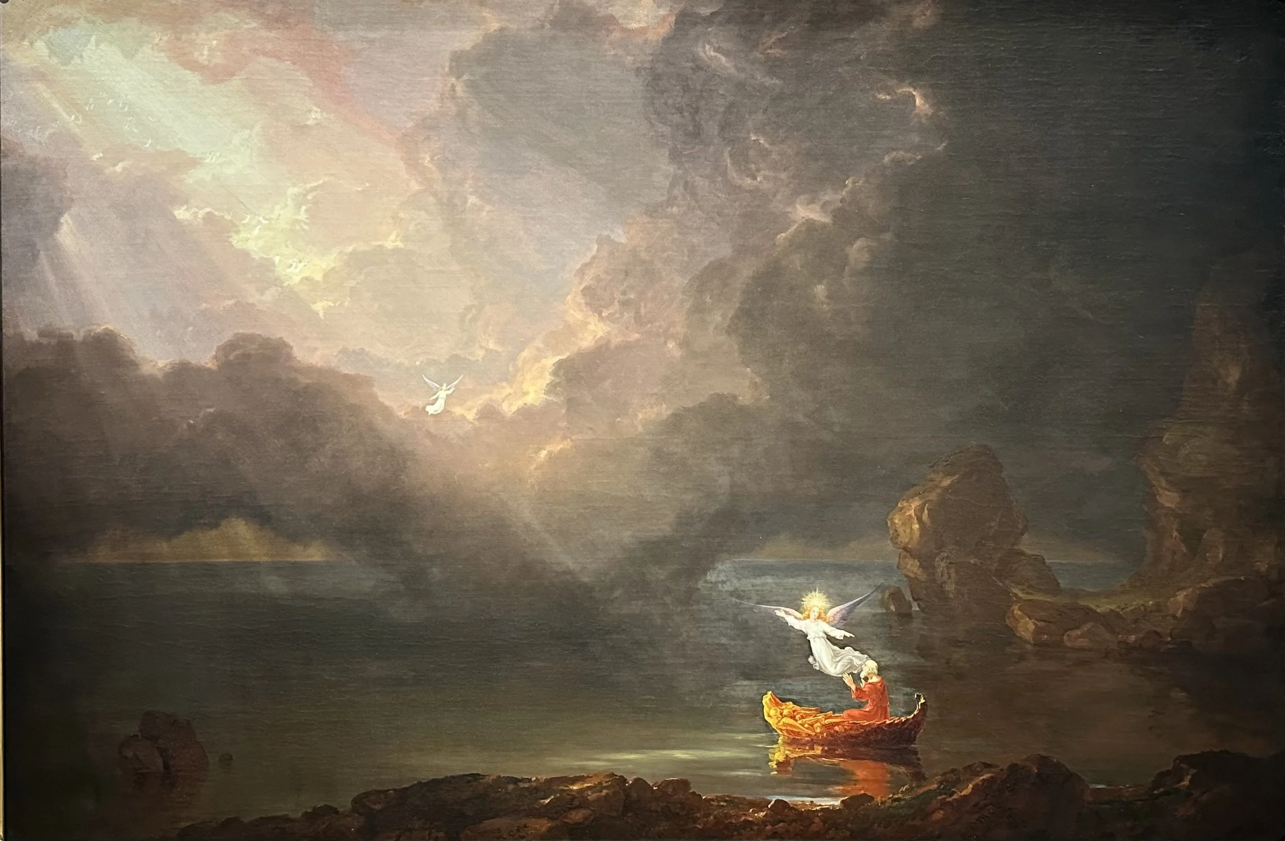 1842 The Voyage of Life- Old Age by Thomas Cole