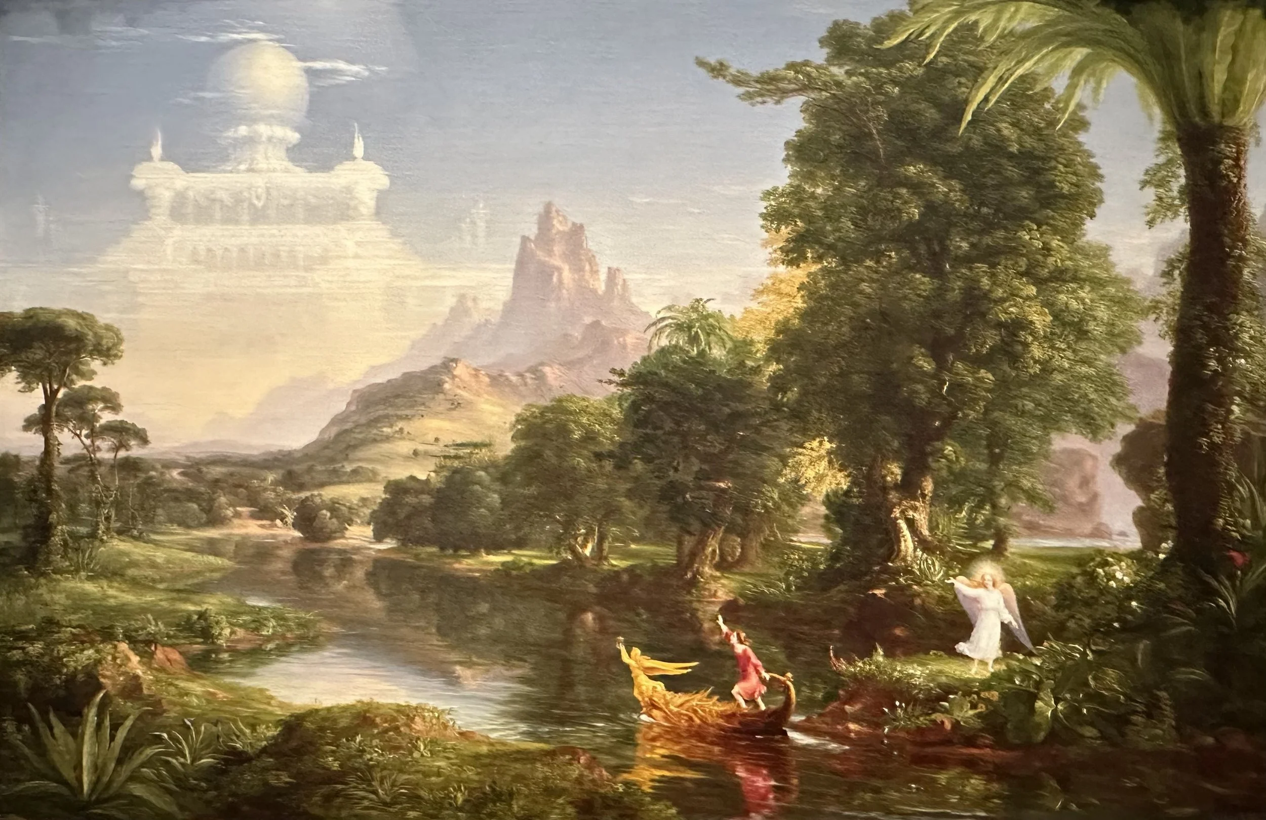 1842 The Voyage of Life- Youth by Thomas Cole