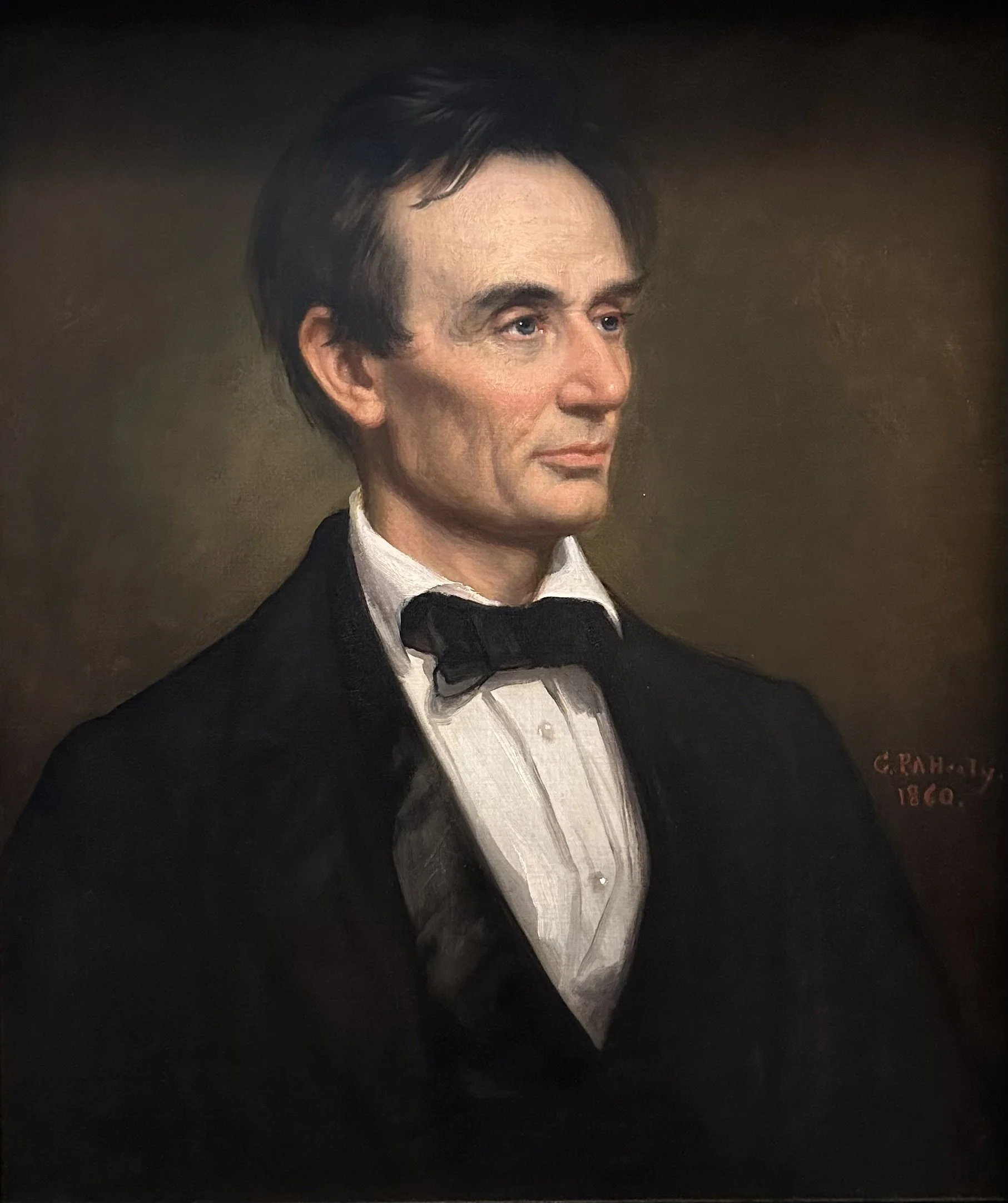 1860 Abraham Lincoln by George Peter Alexander Healy