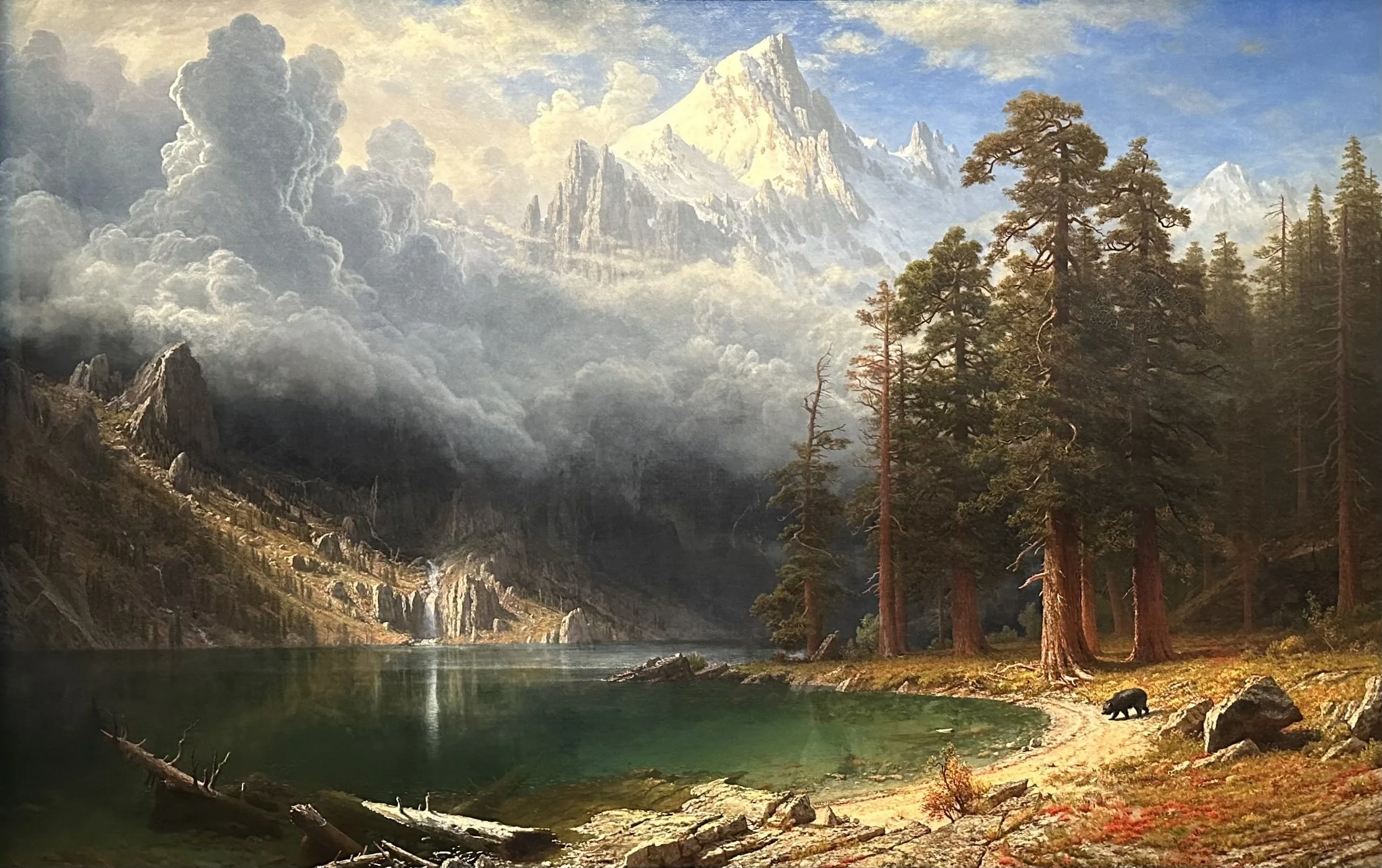 1877 Mount Corcoran by Albert Bierstadt