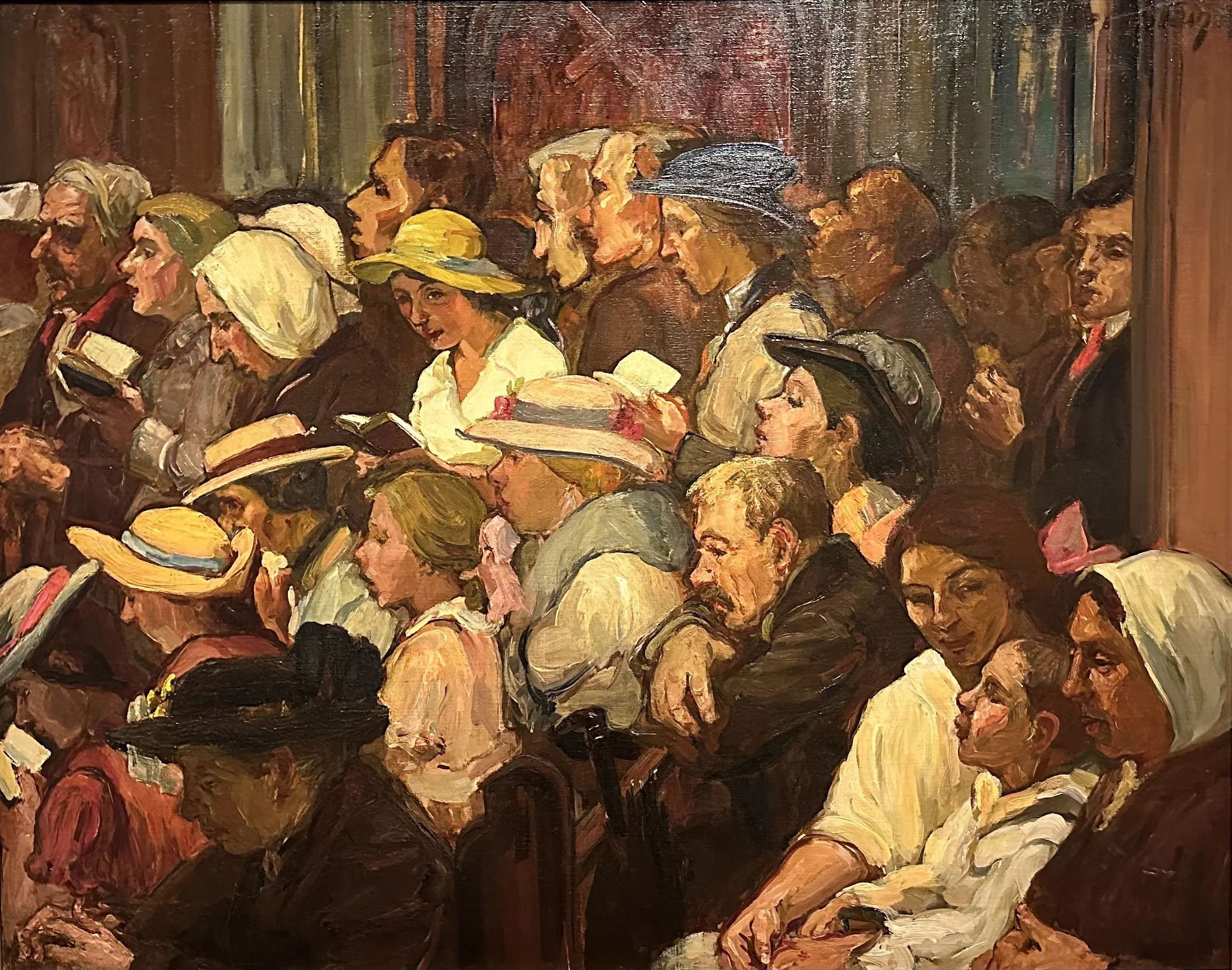 1916 Polish Church- Easter Morning by Theresa Bernstein