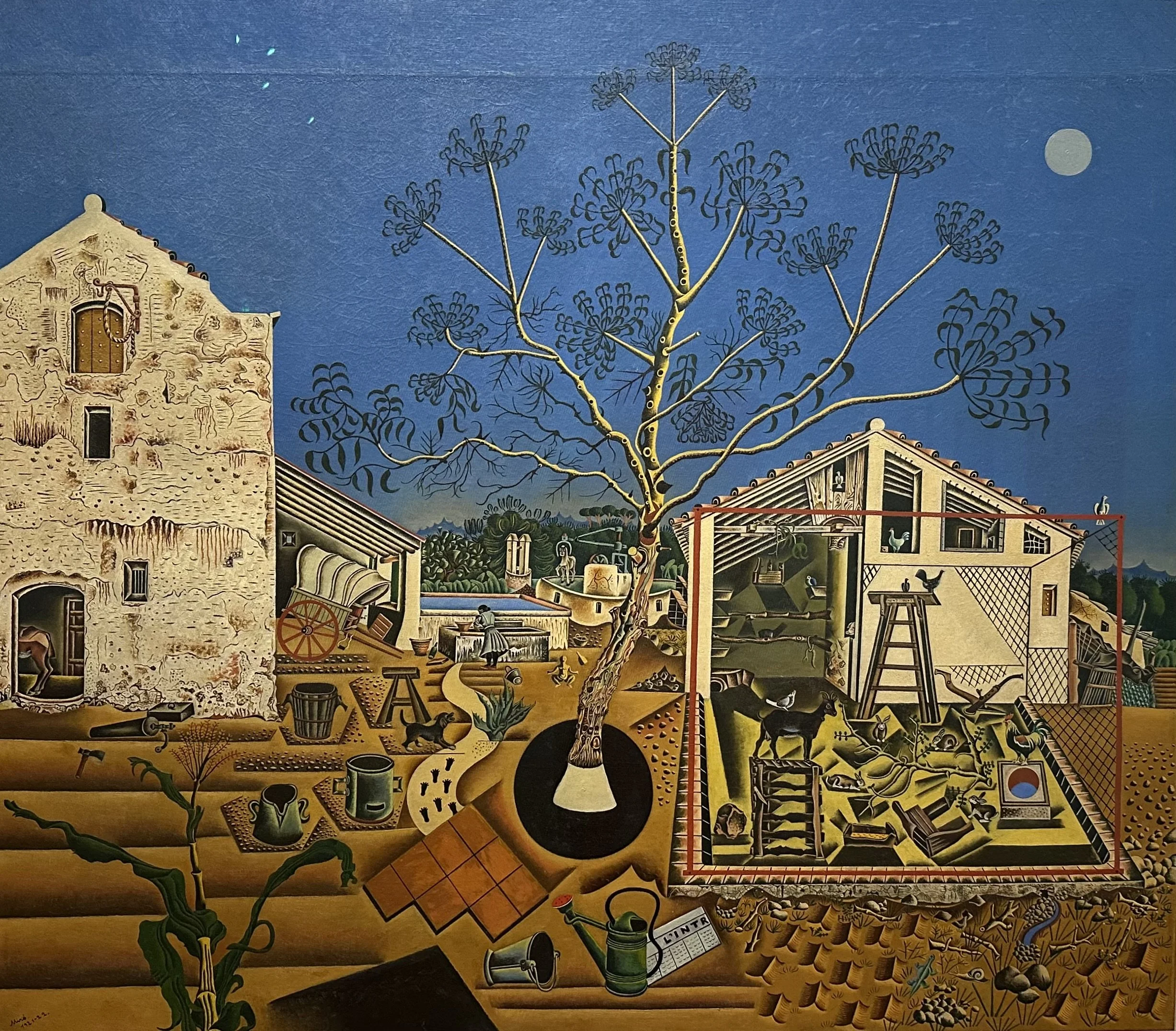 1922 The Farm by Joan Miro