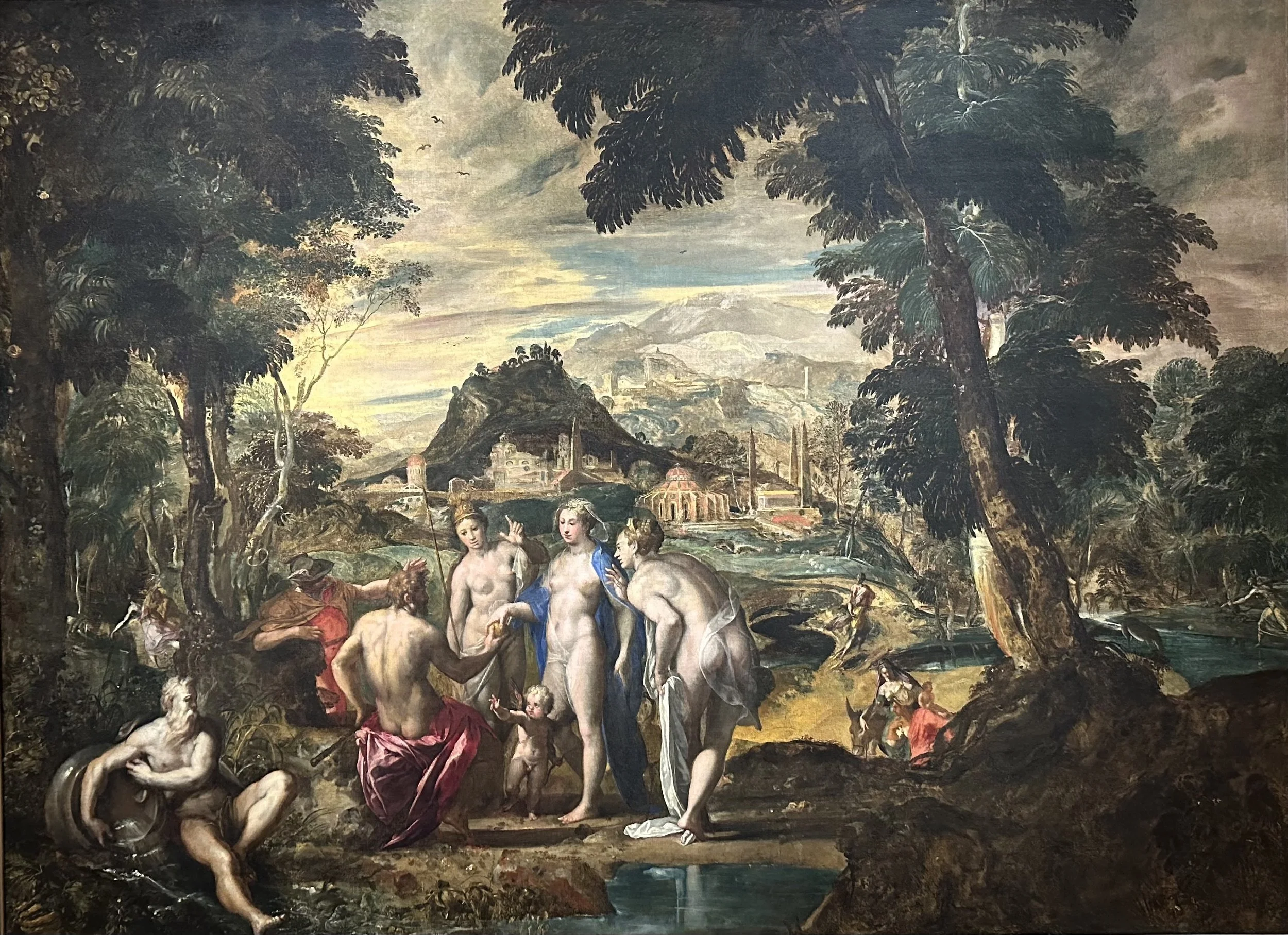 Late 16c The Judgement of Paris by Giovanni Sons