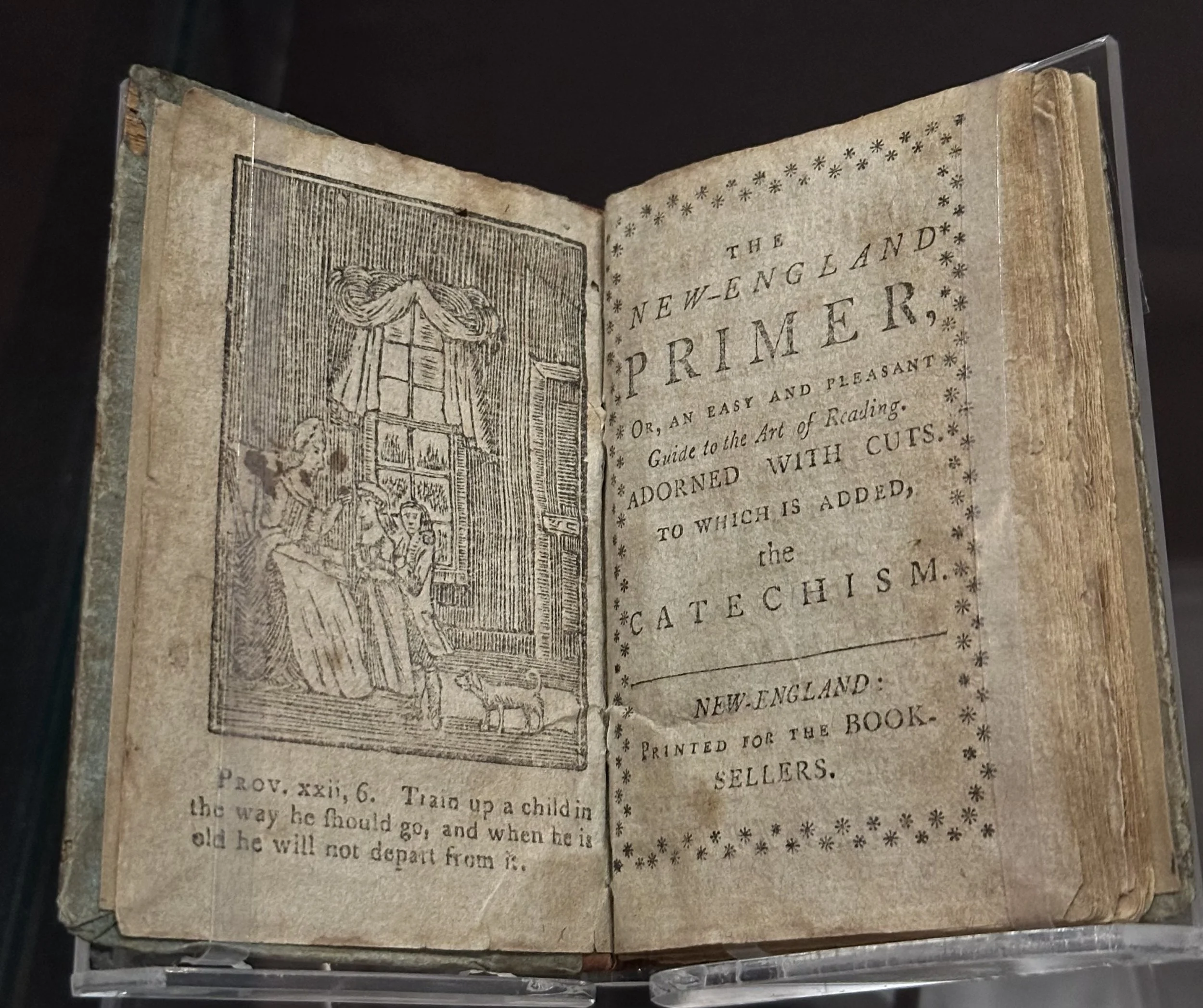 1688 The New England Primer Museum of the Bible