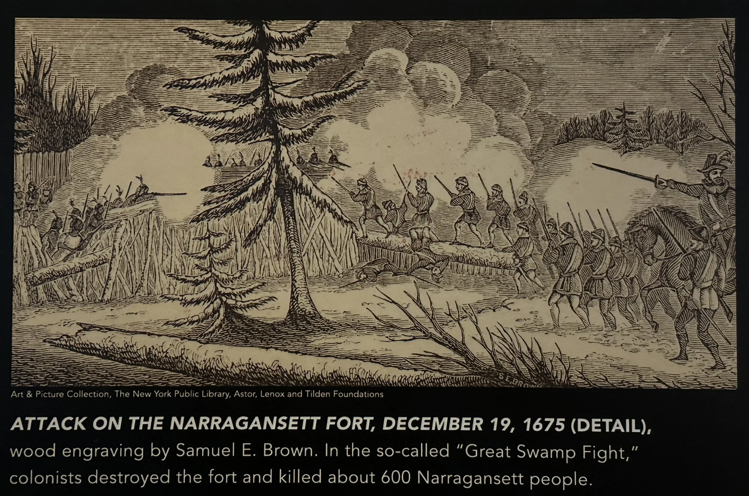 16751219 Attack on the Narragansett Museum of the Bible