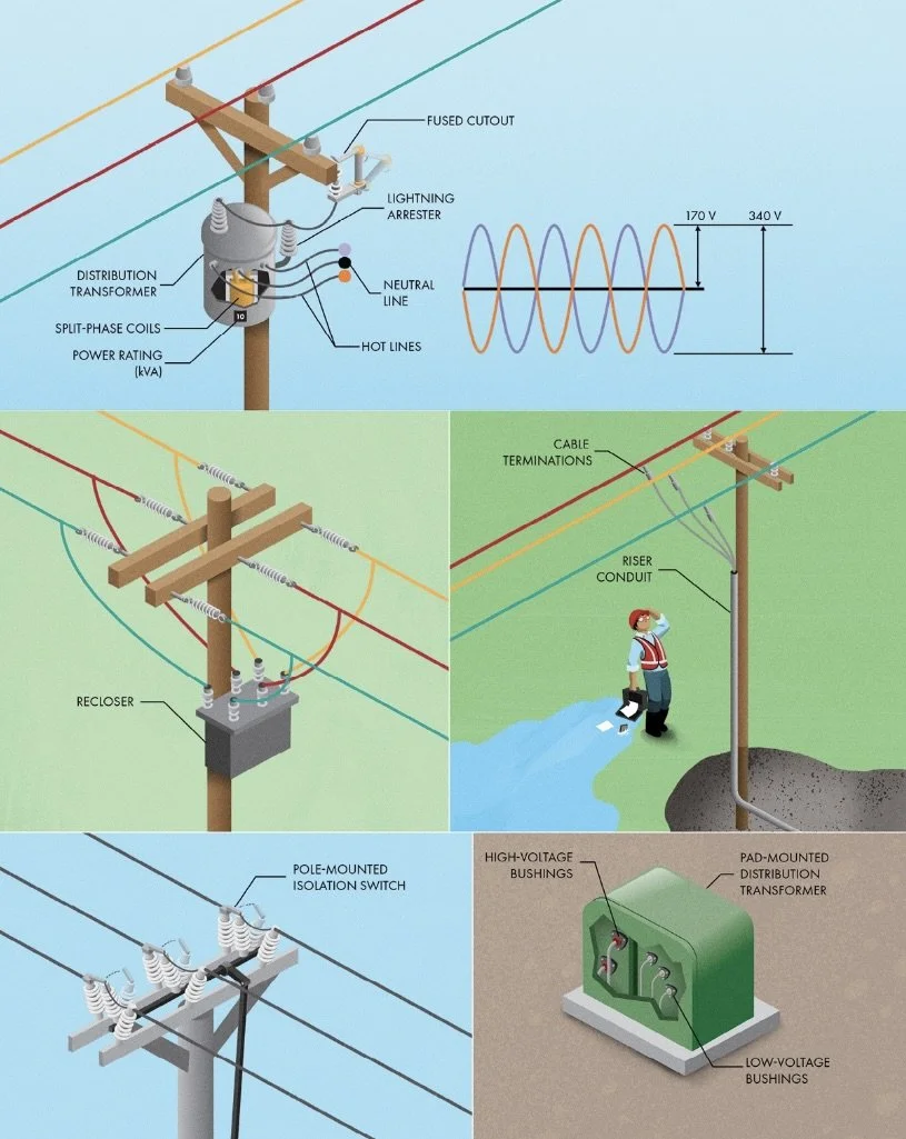1 Utility Pole Transformers