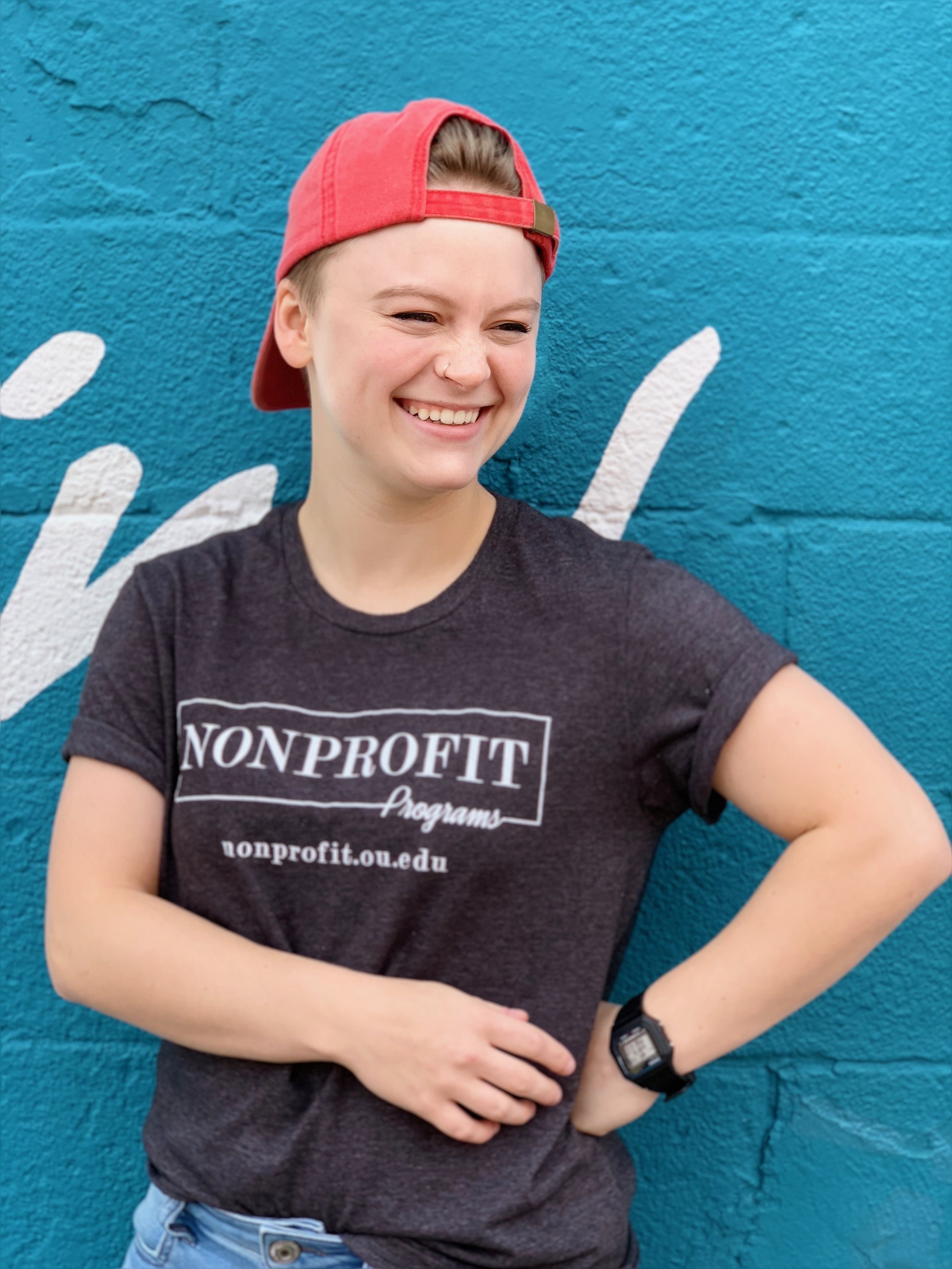 Second Wind Awards Dr. John. M. Campbell Sr. scholarship to OU student and Second Wind barista: Hannah Cannon