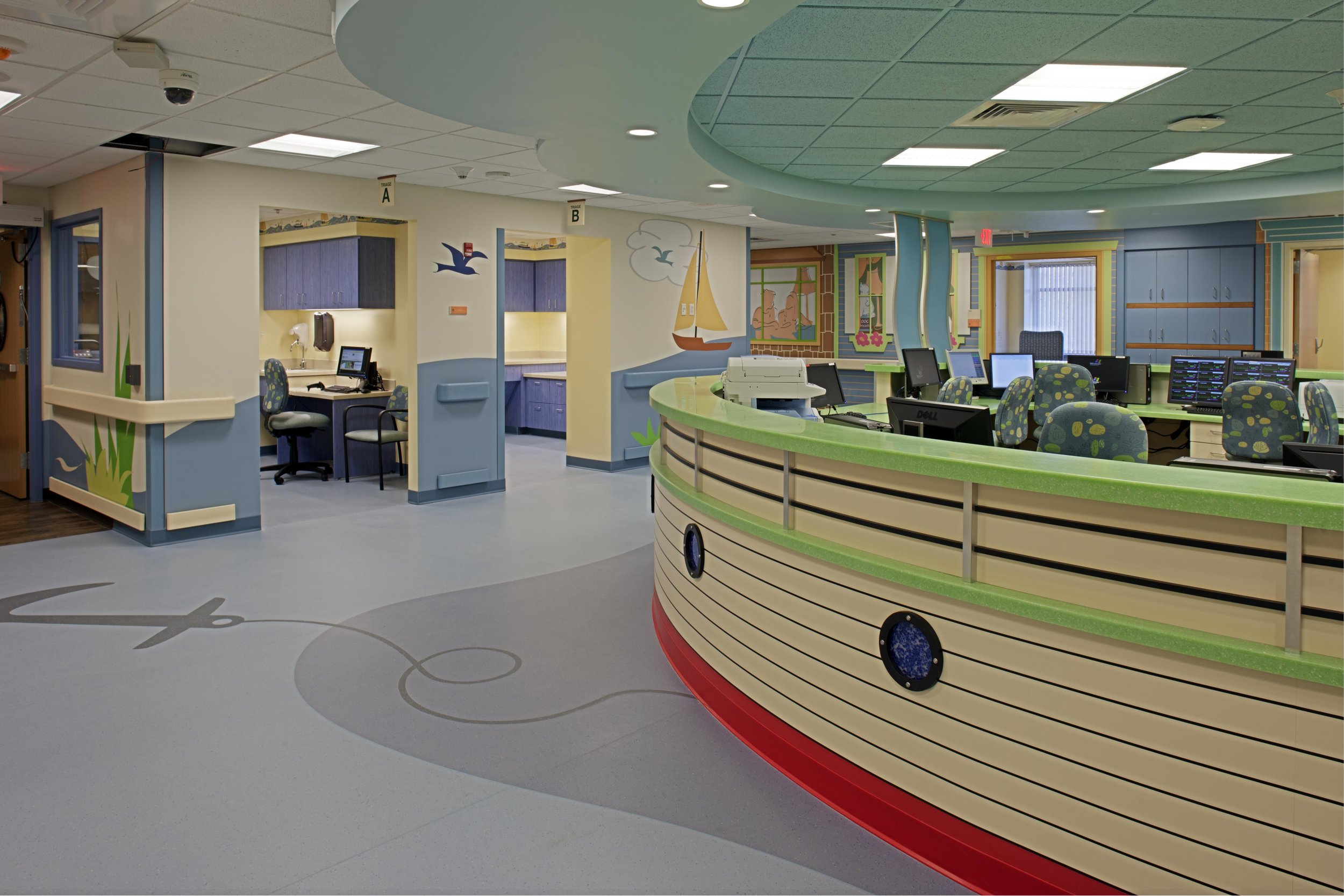 Anne Arundel Medical Center Pediatric Emergency Department — CRGA Design