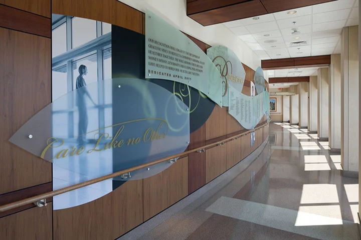 Acute Care Pavilion - Donor Wall Anne Arundel Medical Center Annapolis, Maryland