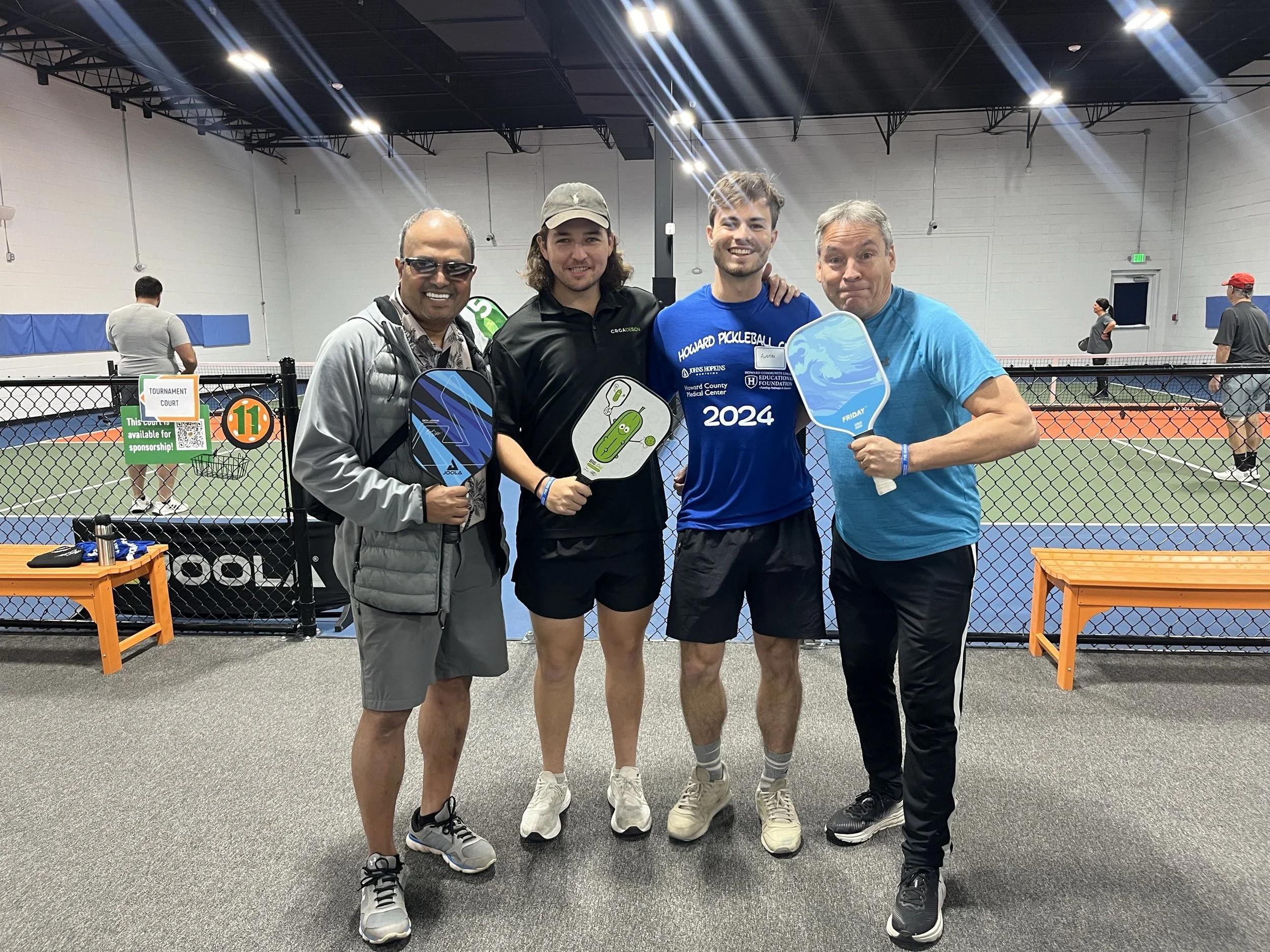 CRGA was excited to have participated in the inaugural Howard Pickleball Cup!!