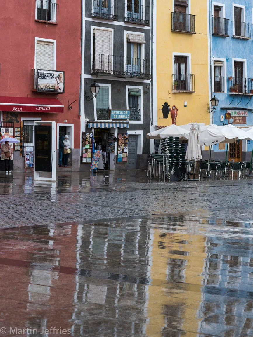 Cuenca in the Rain