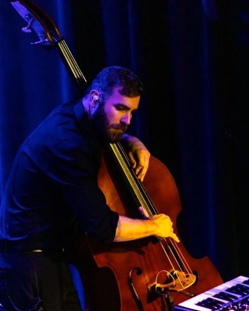 On April 28th, I&rsquo;ll be playing at Muddy Creek Cafe at Old Salem with a full band. Today, I'm featuring my bass player @johndanielray_ . John is super talented, and he is the consummate professional. Whether it's electric bass, synth or the upri