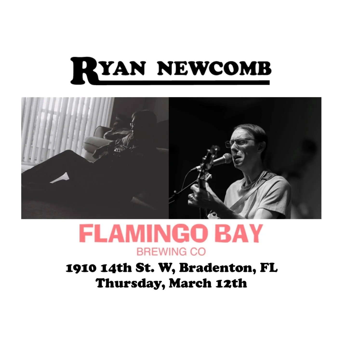 Ok, friends. We've got a lot of catching up to do. So, I've got a fun night of music planned to do just that. @flamingobaybrewingco had the food truck back out on them due to an emergency, but you can order food from San Remo Pizza &amp; Pasta next d