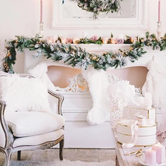 These over sized stockings are so fun! Have fun with your decor...