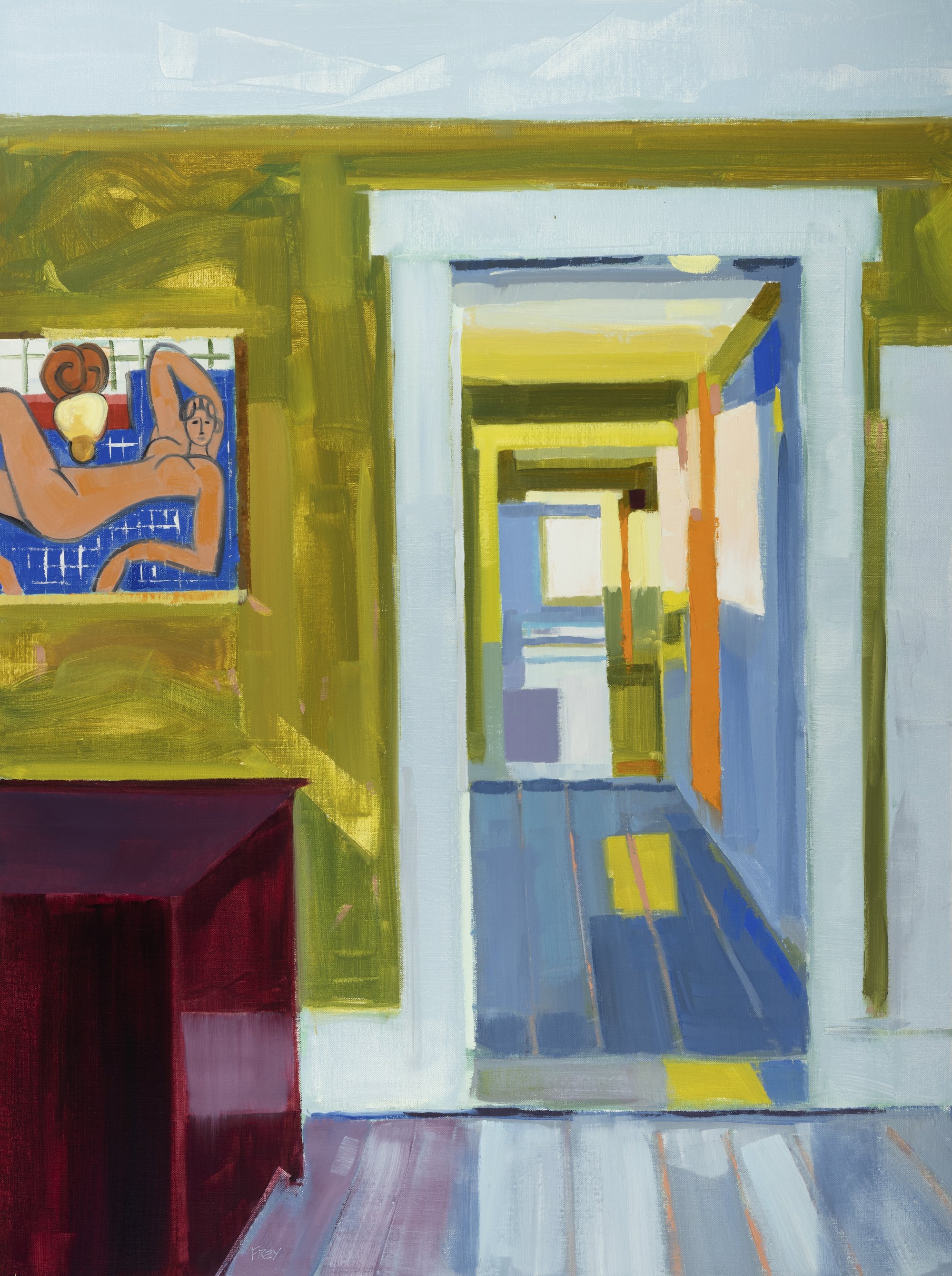 Frey_Philip_Matisse's_Doorway_II_oil_on_linen_40x30_2023.jpeg