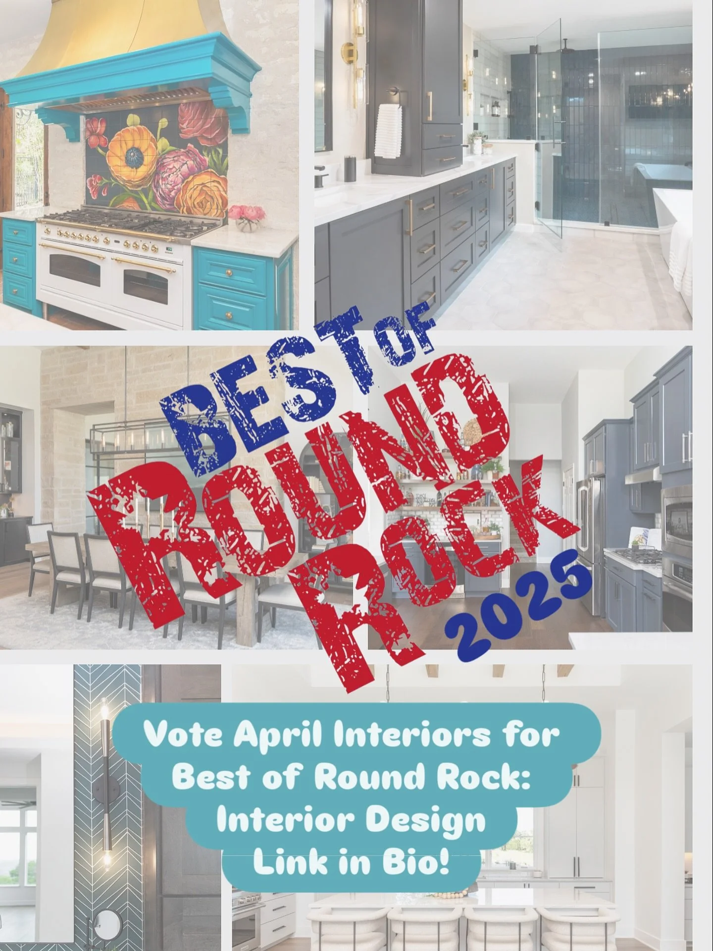 We would LOVE your vote for Best of Round Rock: Interior Design! Please check our stories and/or the link in our bio to get your vote on! 😊 THANK YOU!! 🫶