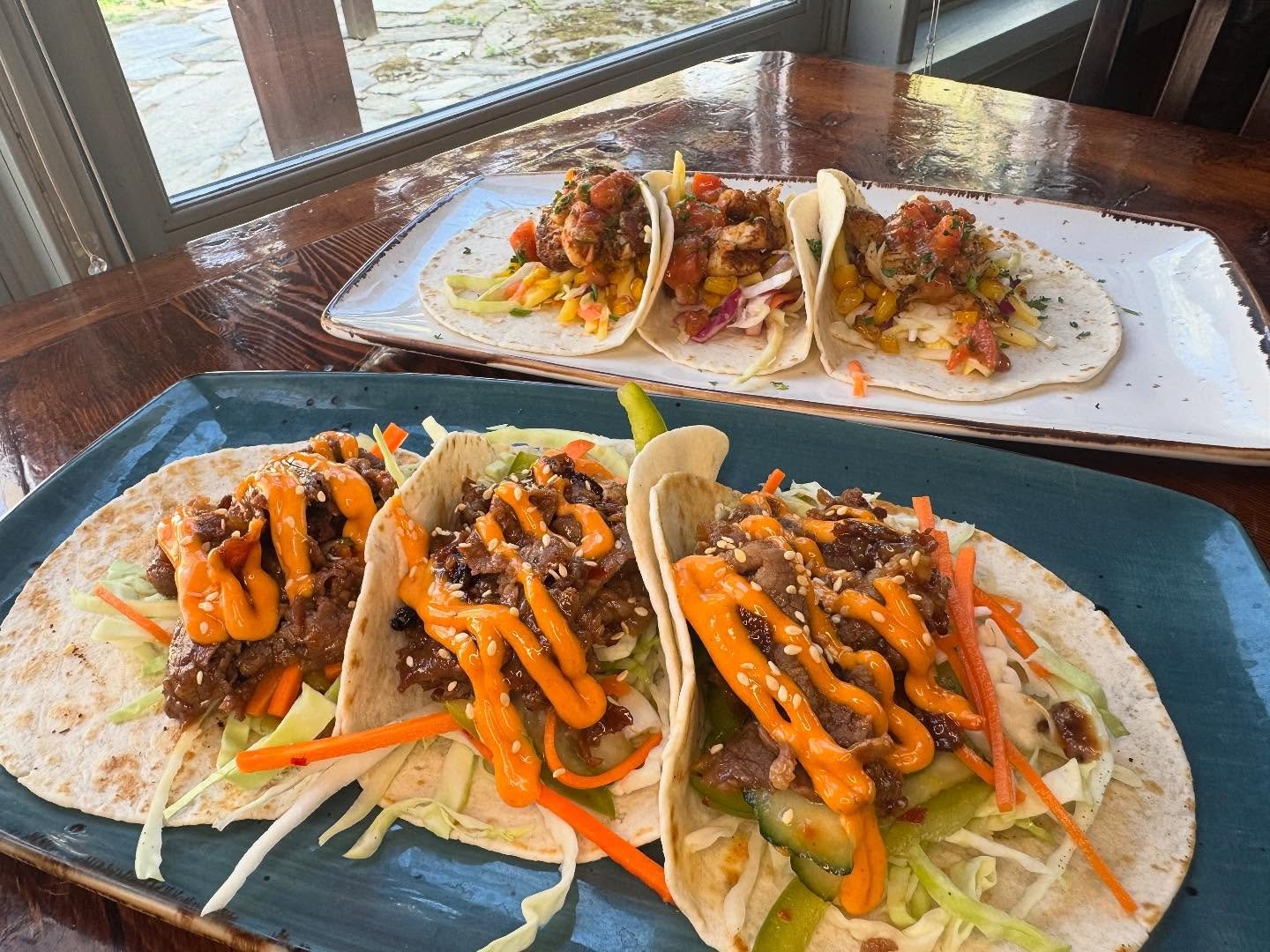 Join us on the patio or inside for Taco Thursday because It&rsquo;s too hot to cook for yourself so let us do it for you!