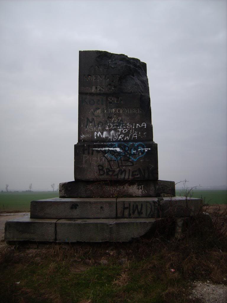 The battlefield of Leuthen is gradually disappearing under a mixture of urban development, insensitive planning decisions and vandalism 