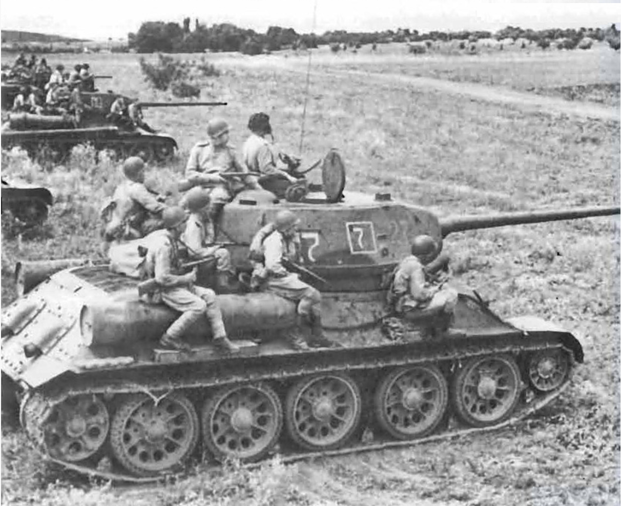 Classic Mech Corps operation in Rumania with 4th Guards Mech Corps in late 1944