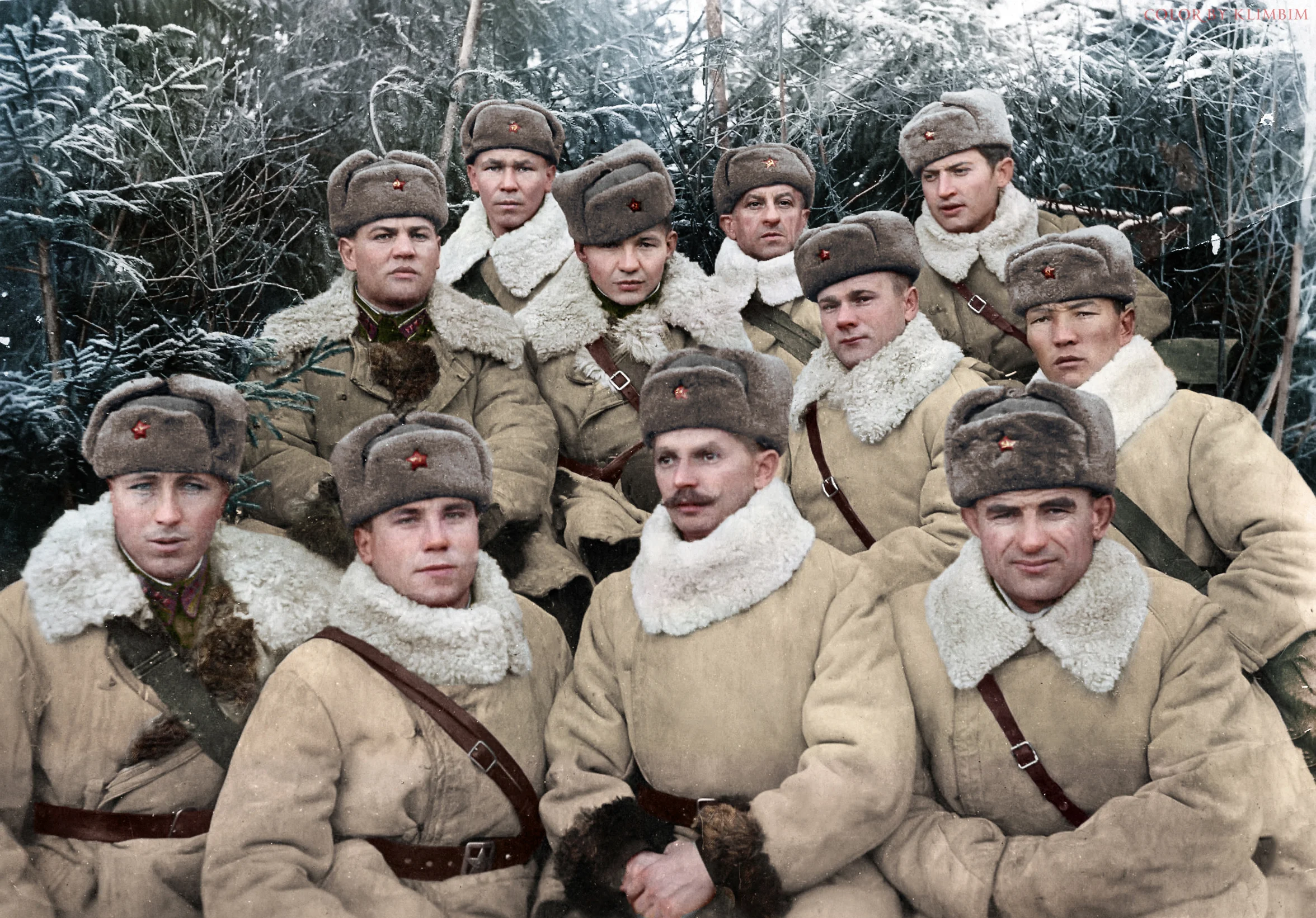 Officers Volhov Front 1942