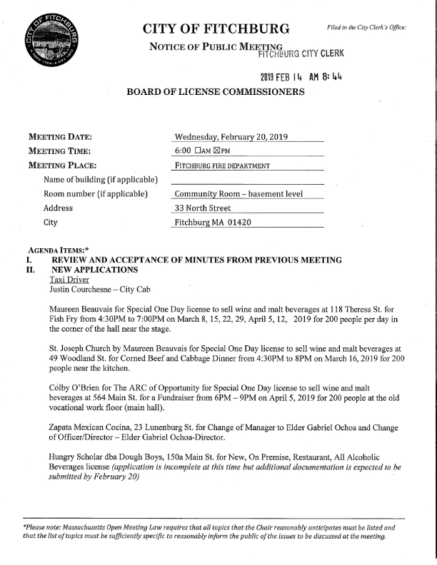 2019-02-20 License Commission Agenda_001.jpg