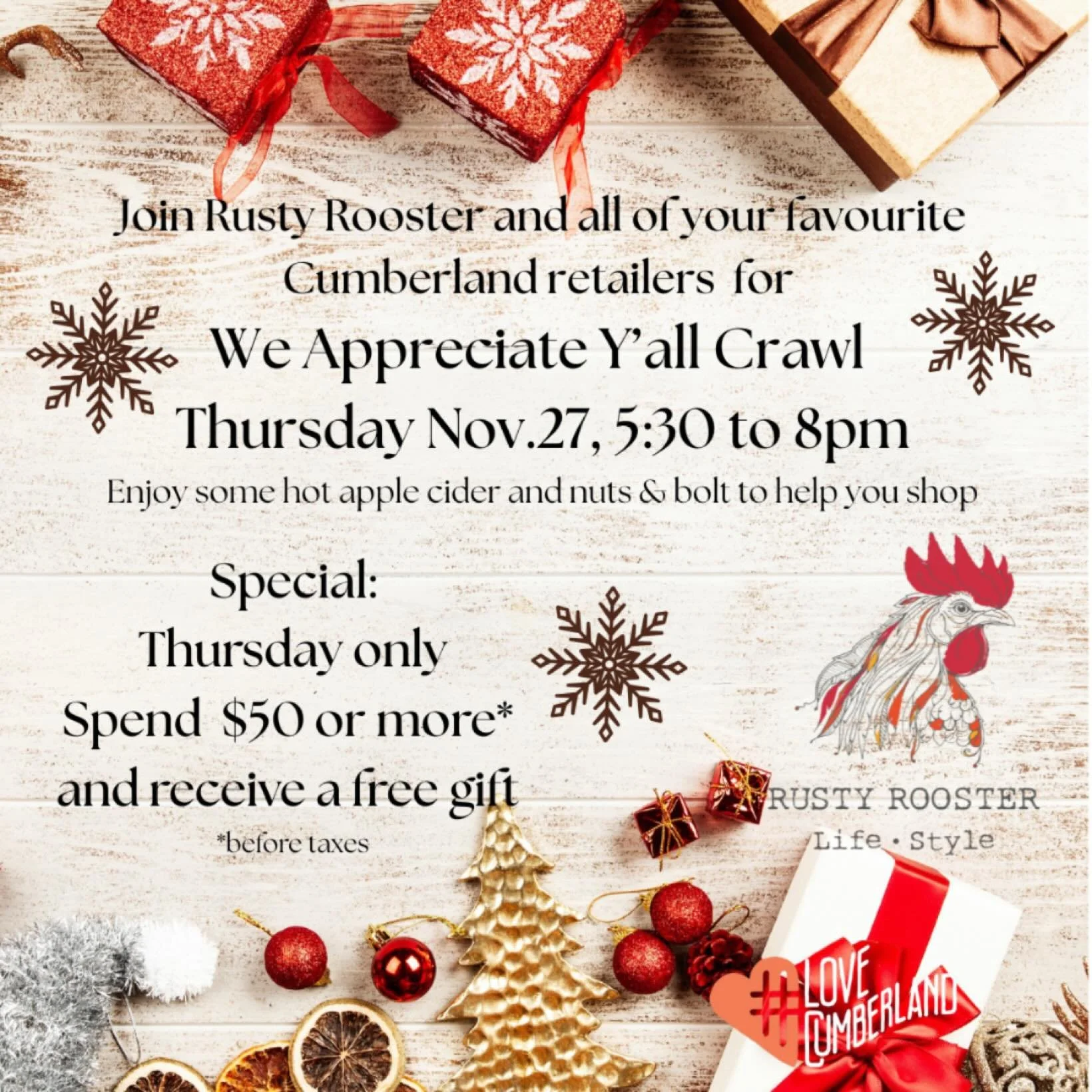 Let the fun begin #weappreciatey&rsquo;allcrawl #shoplocal #lovecumberland