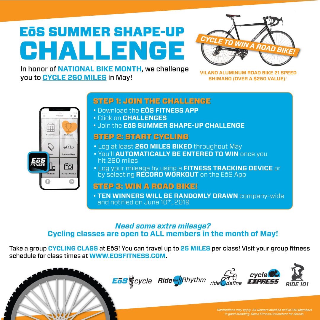 EoS Summer Shape Up Challenge